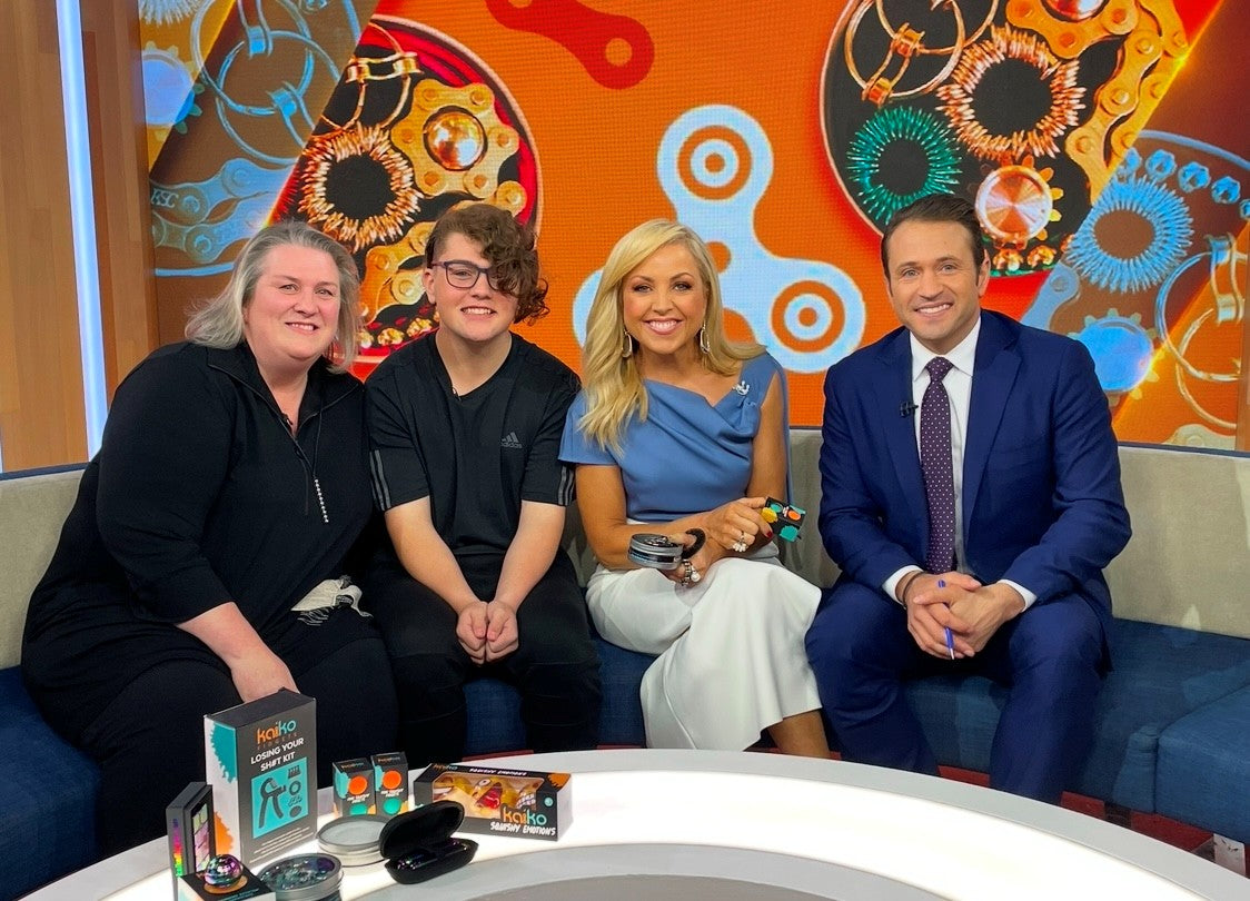 Kaiko Fidgets on Sunrise