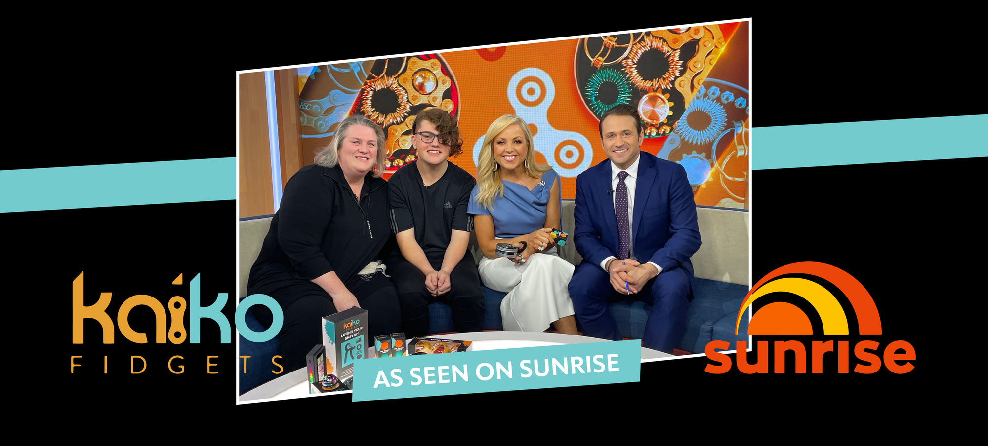 Kaiko Fidgets As Seen on SUNRISE