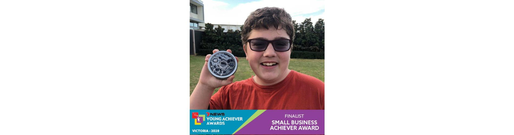 Autistic entrepreneur, 14, youngest finalist in Small Business Awards
