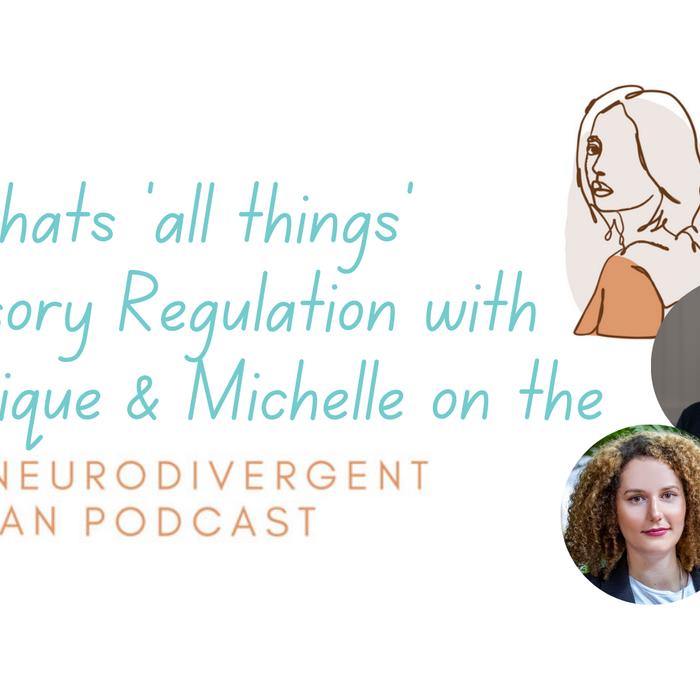 Jo chats ‘all things’ Sensory Regulation with Monique & Michelle on the The Neurodivergent Woman Podcast