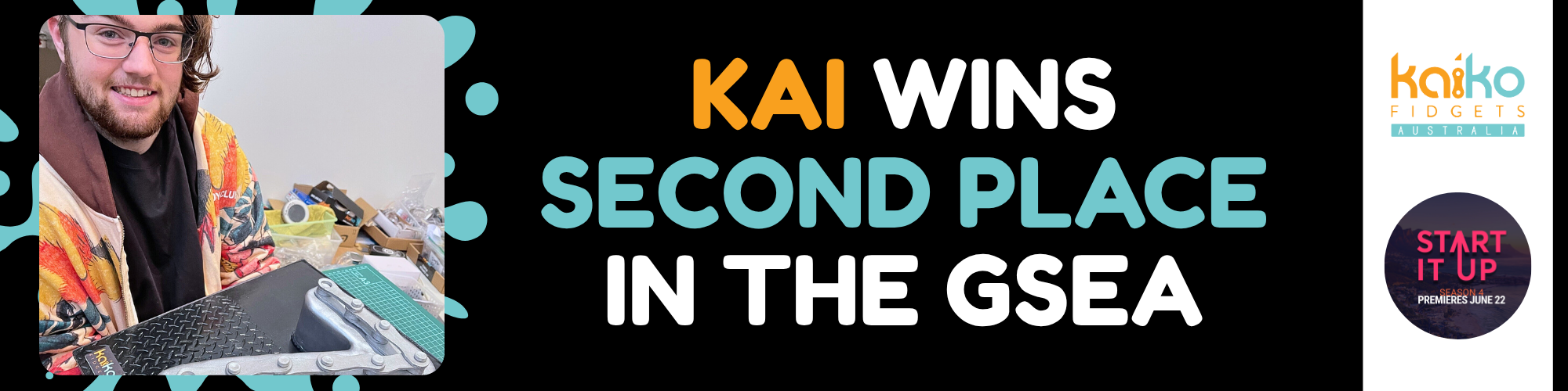 Aussie teen’s Kaiko Fidgets shines in global entrepreneurship awards