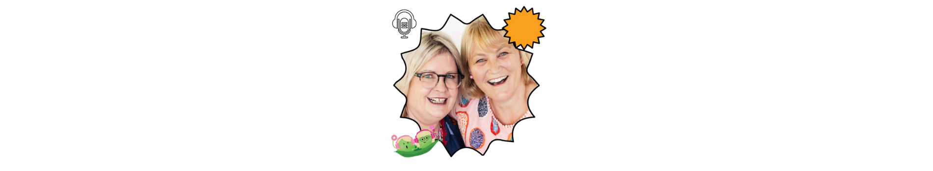 Kai & Jo talk to Mandy & Kate from Too Peas Podcast