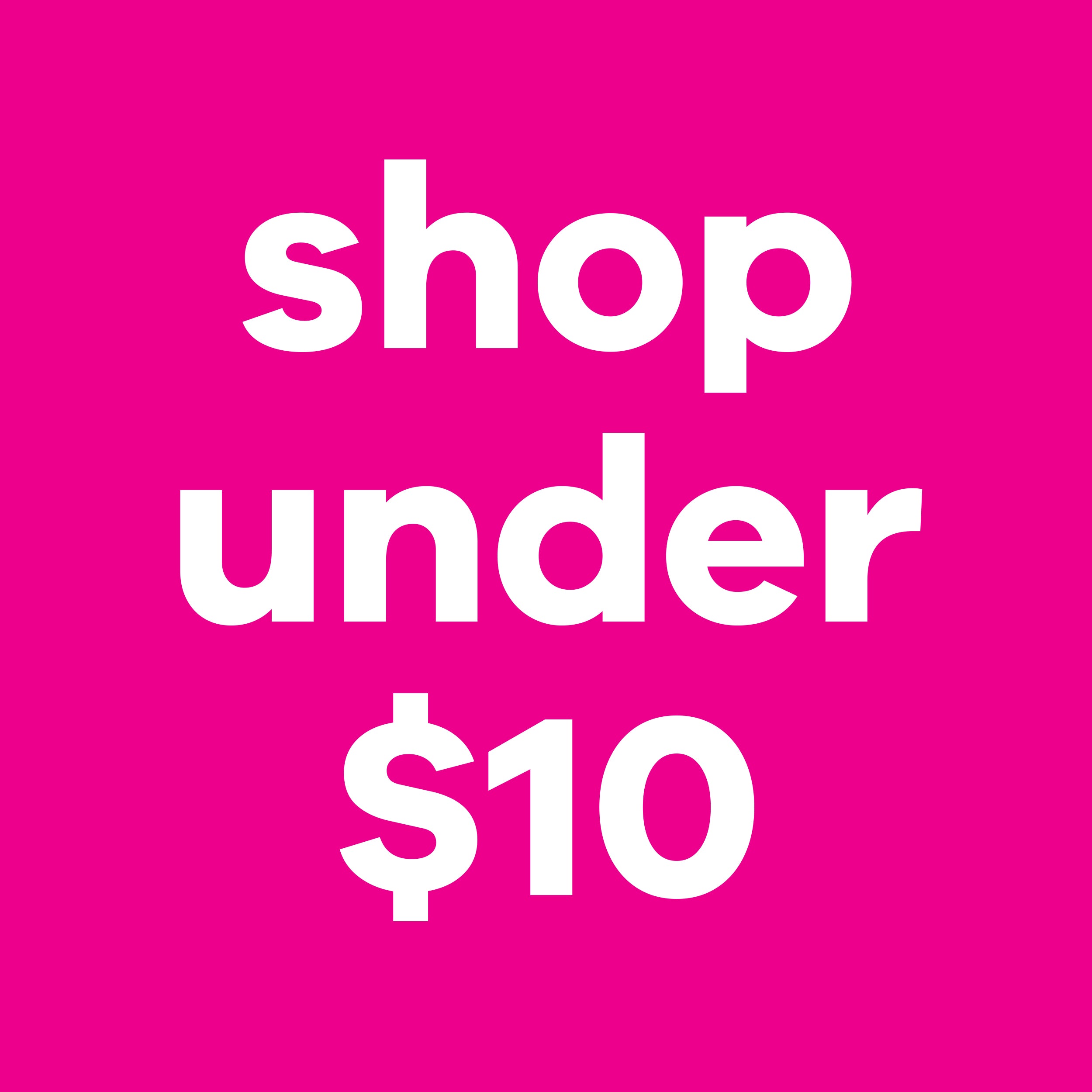 Gifts Under $10