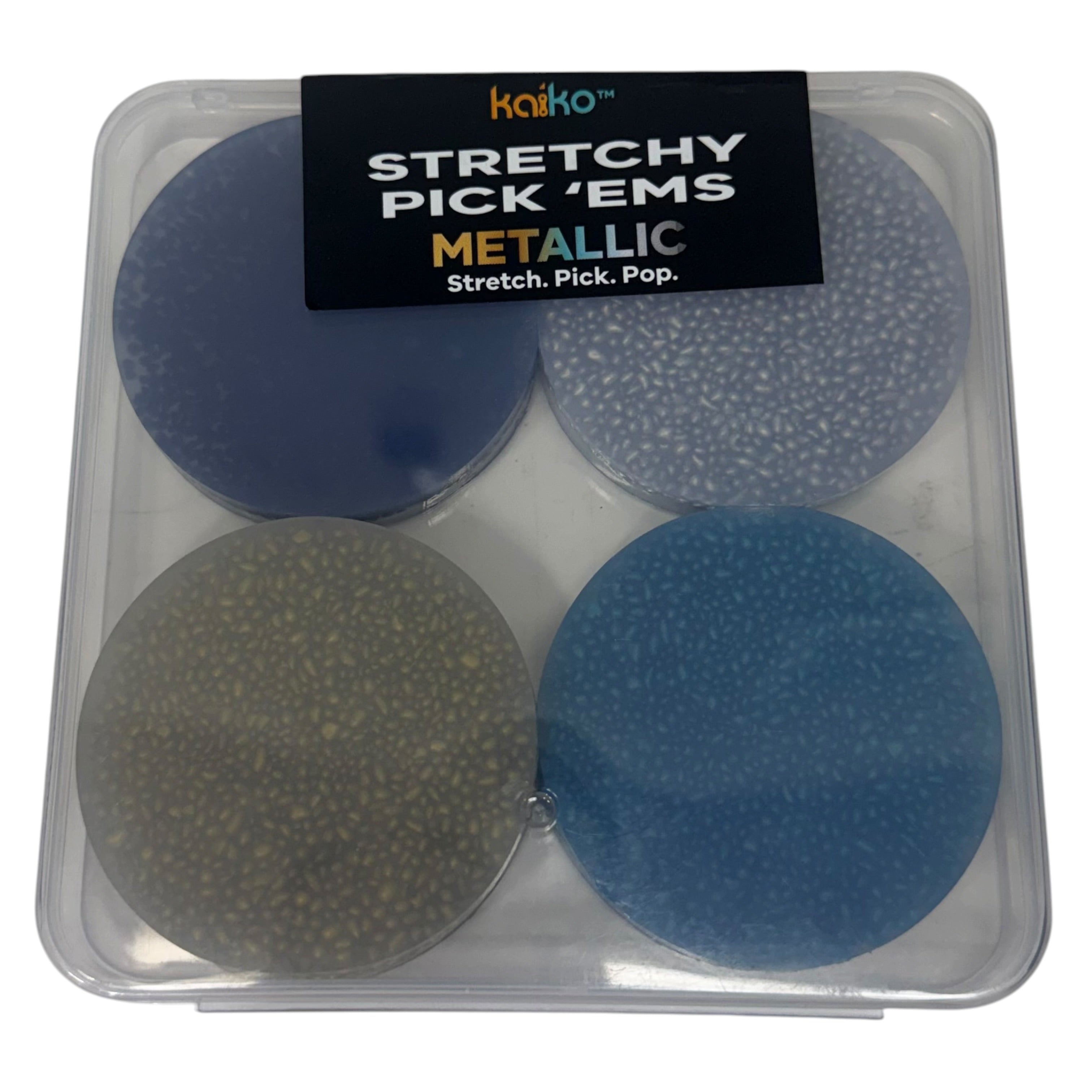Metallic Stretchy Pick ’Ems – Set of 4