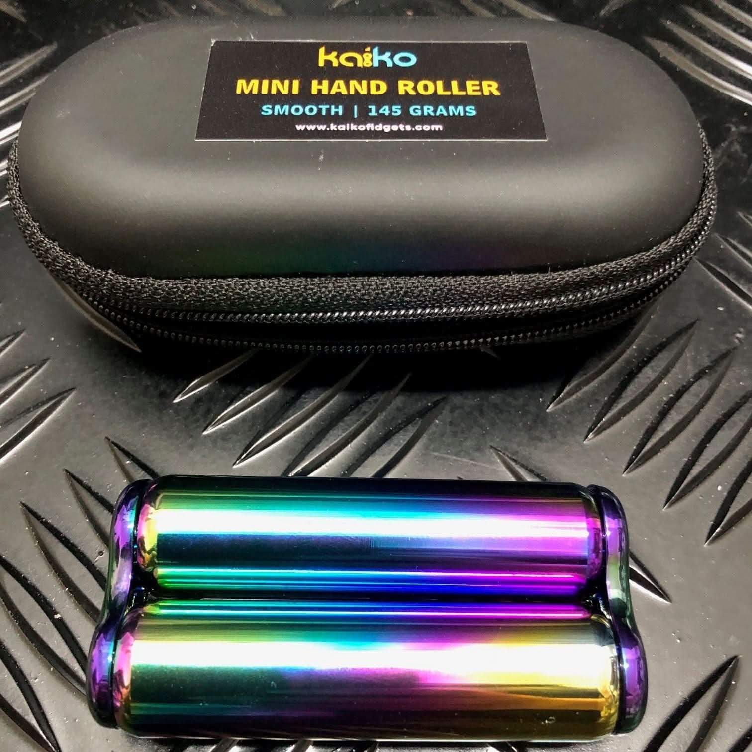 Hand Rooler Mini Hand Roller in black carry case - textured & smooth options 145 ...