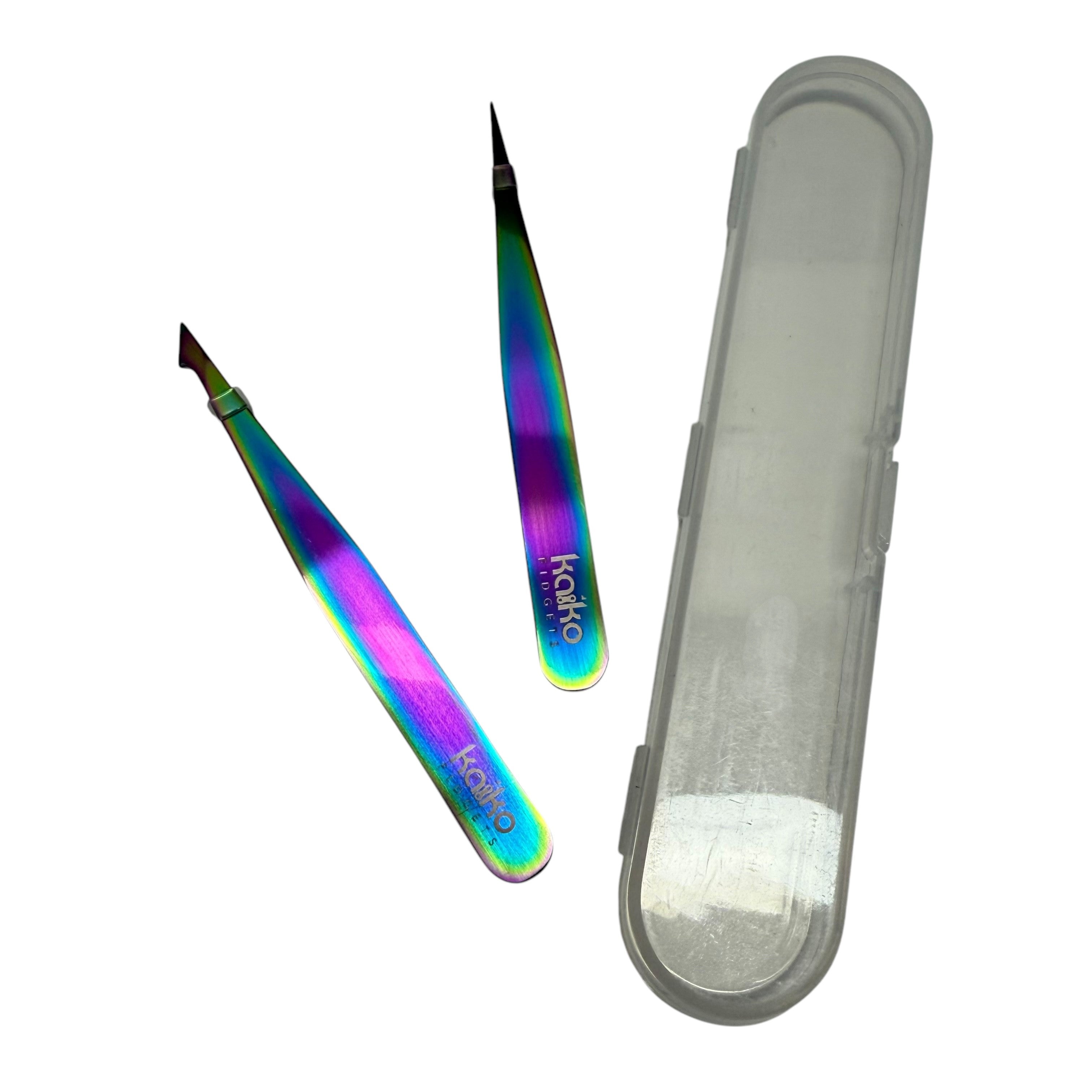 2 Pair of Oil Slick Kaiko Tweezers - Accessory for Pick 'Em Range