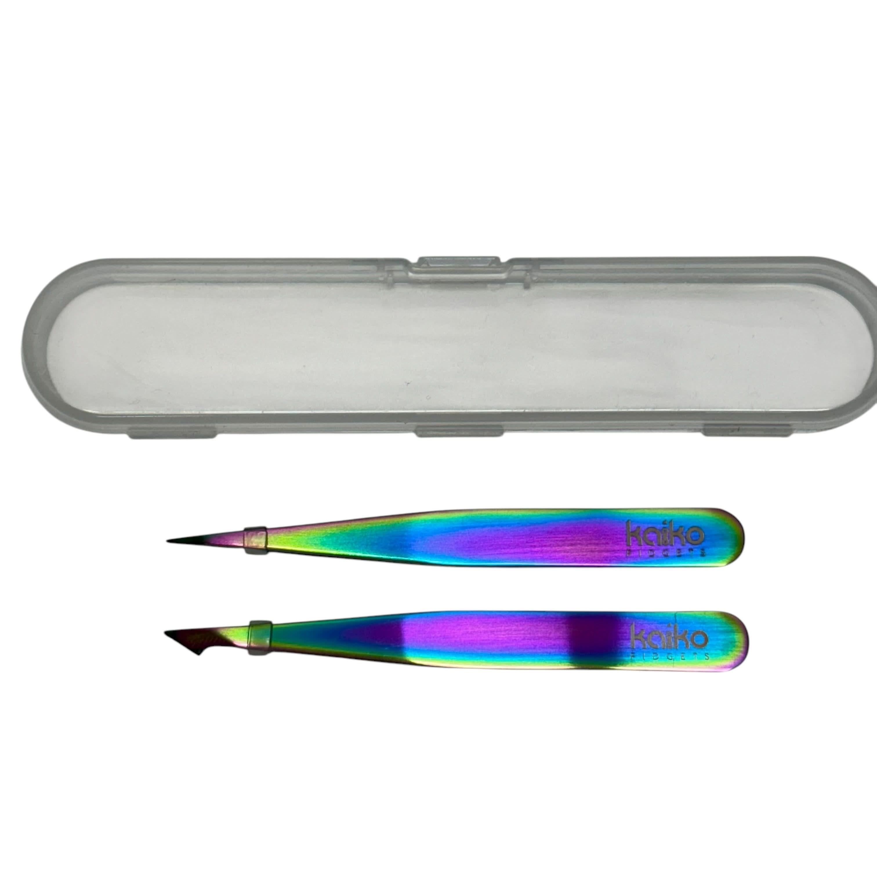 2 Pair of Oil Slick Kaiko Tweezers - Accessory for Pick 'Em Range