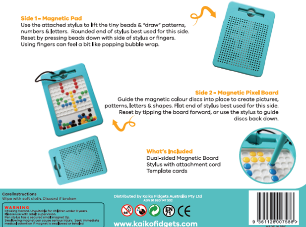 2-in-1 Magnetic Board