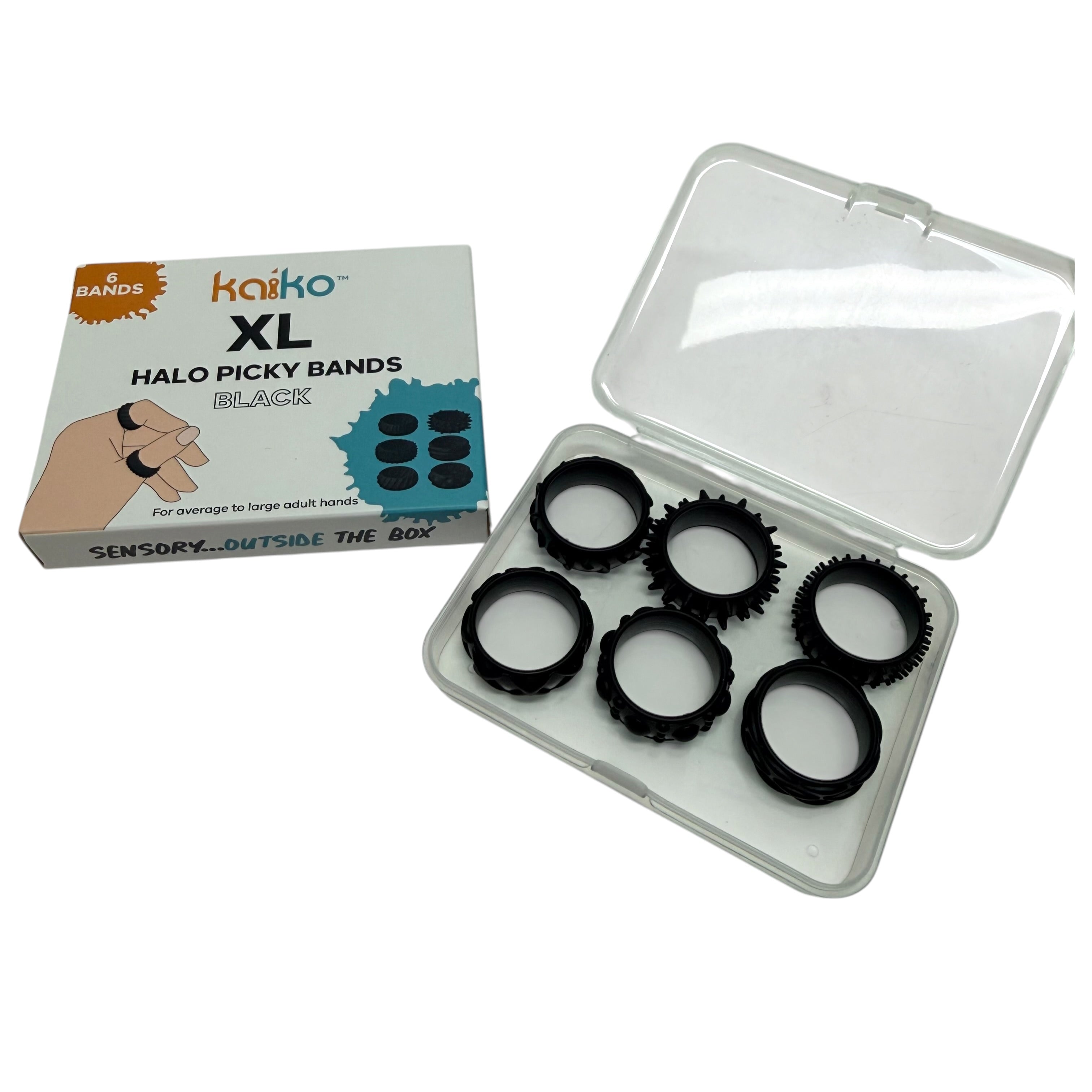 XL Halo Picky Bands – Set of 6