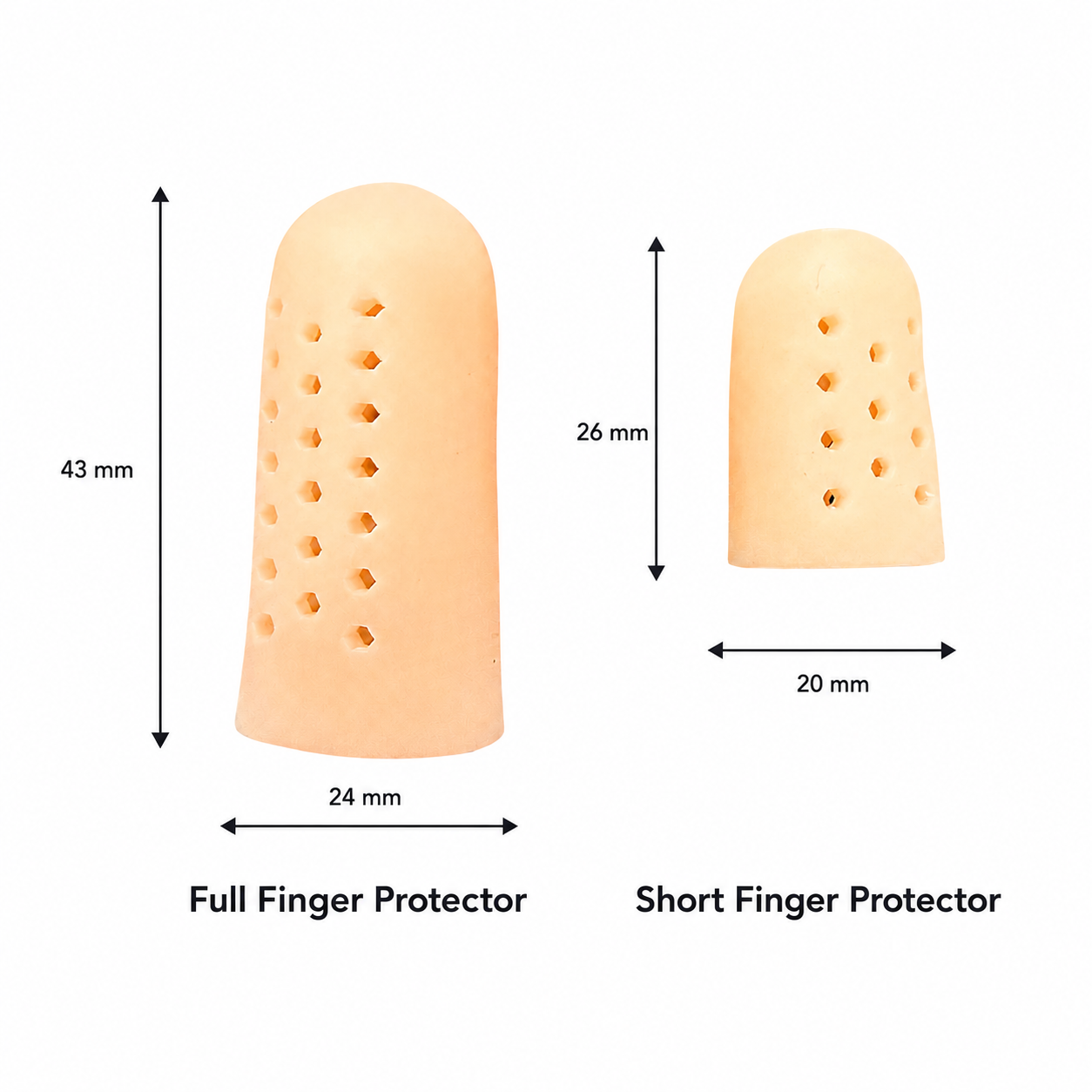 Short Finger Protectors – Set of 10
