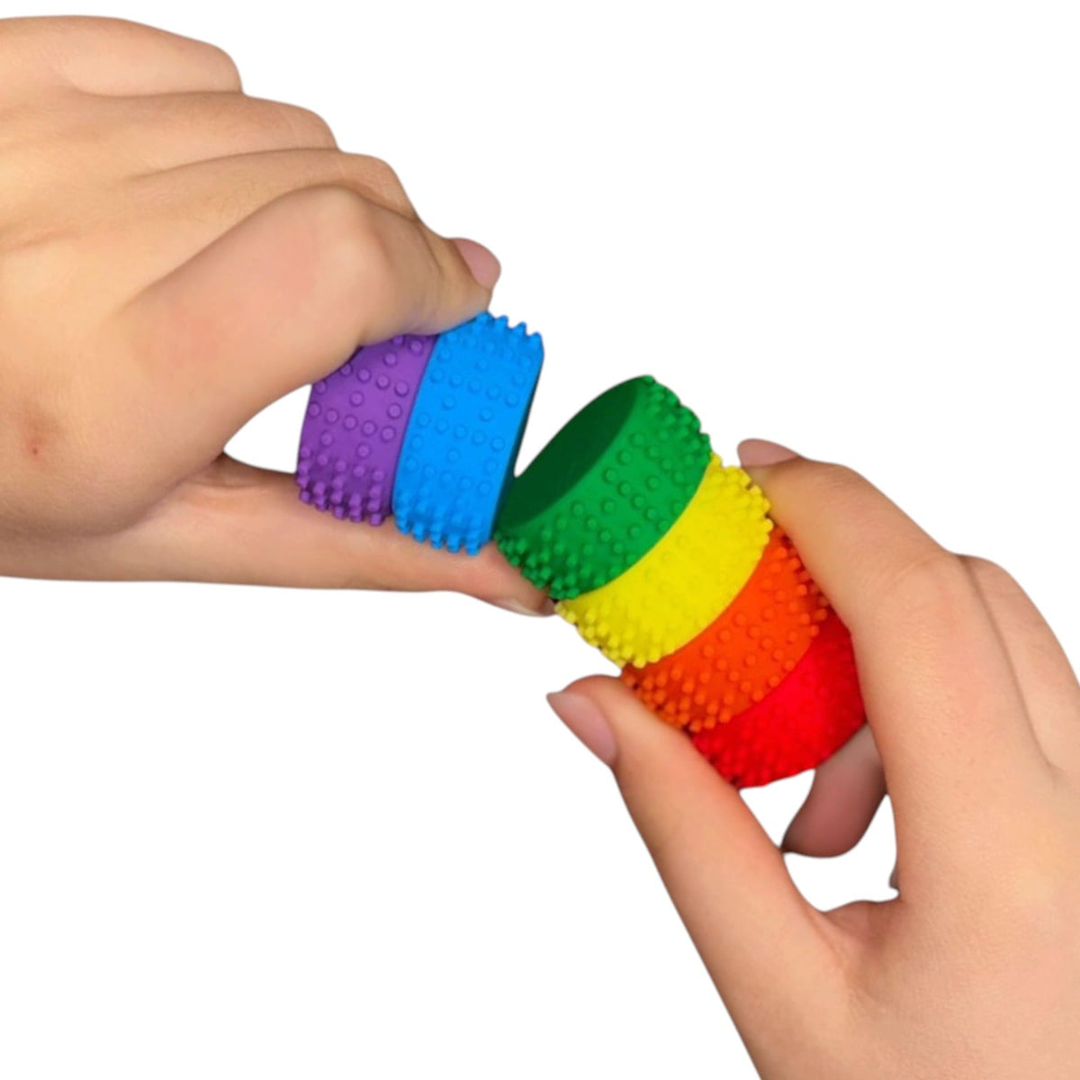 MagStak Node - Textured Magnetic Sensory Set (6 Pieces)
