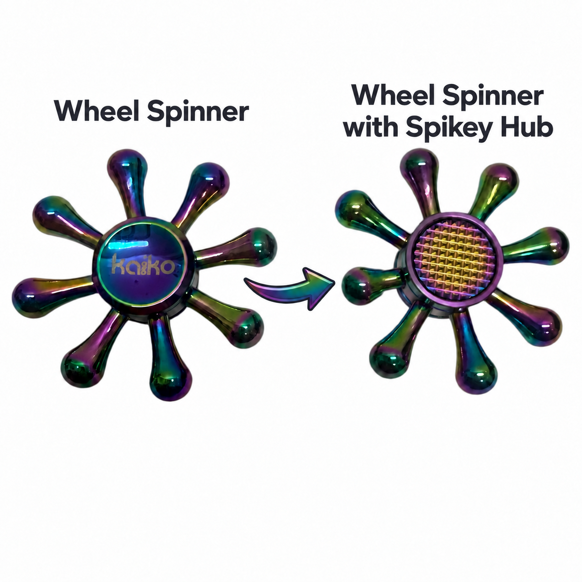 Spikey Spinner Hub - Accessory for Kaiko Spinners