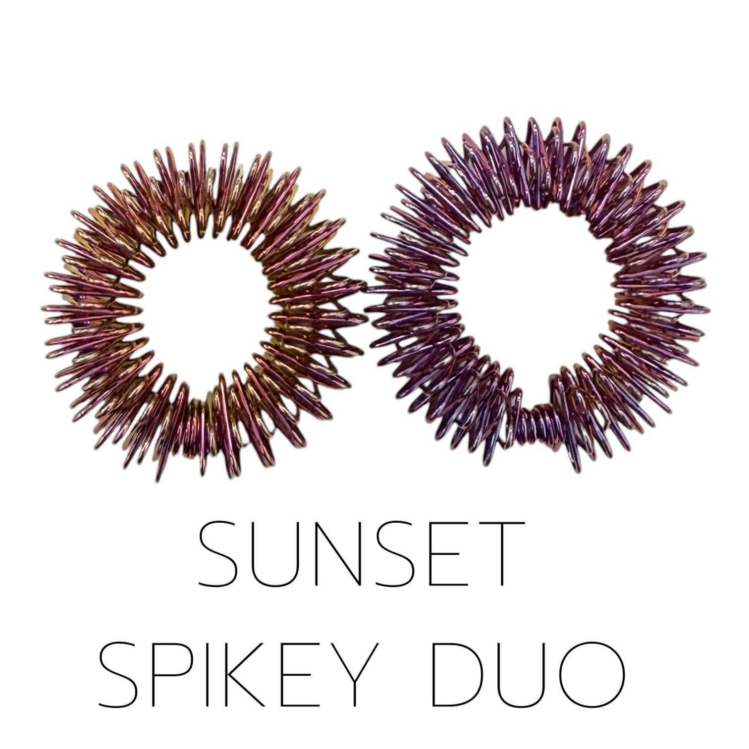 Limited Edition Sunset Finger Spikey DUO