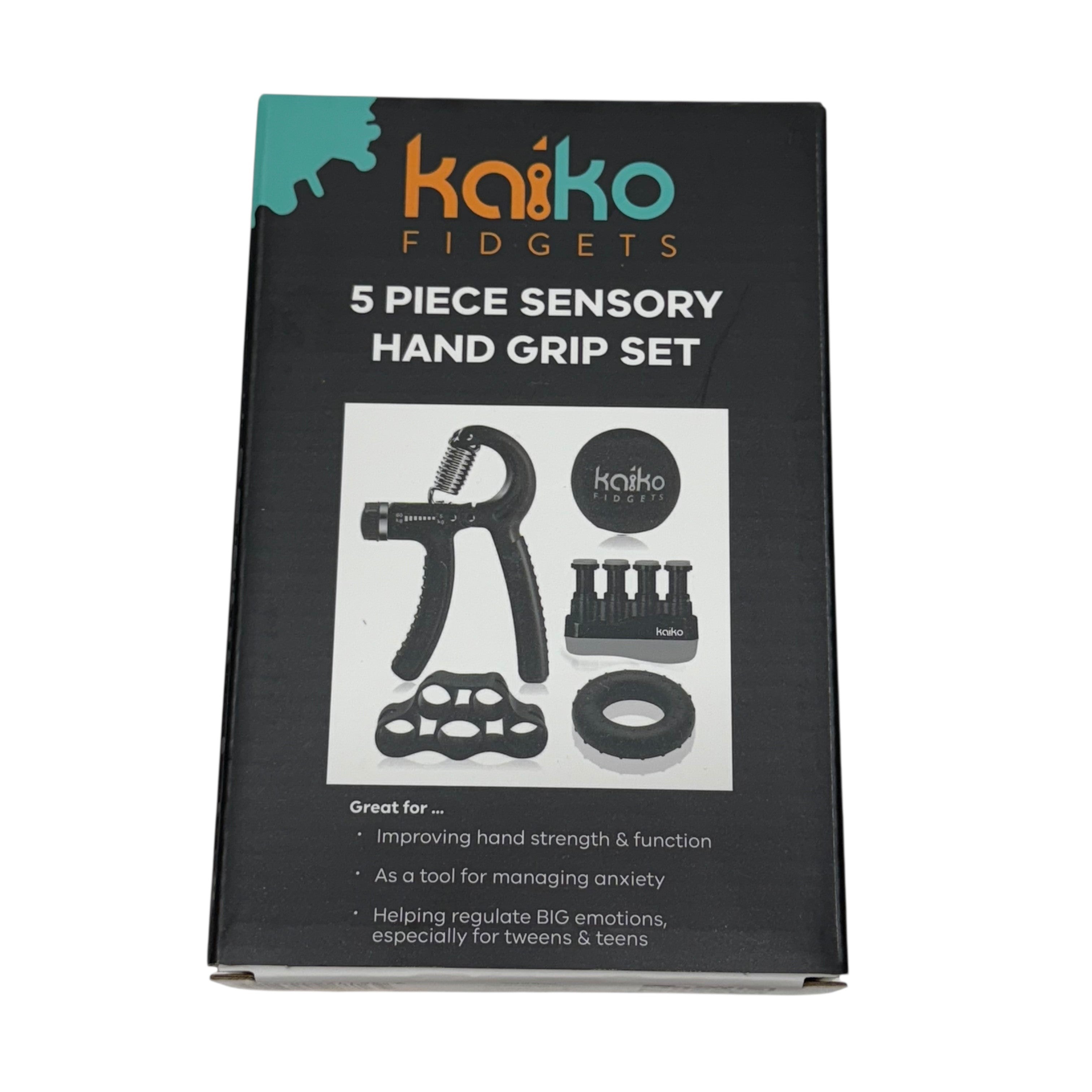 5 Piece Hand Grip Set by Kaiko - for Regulation and Improved Function