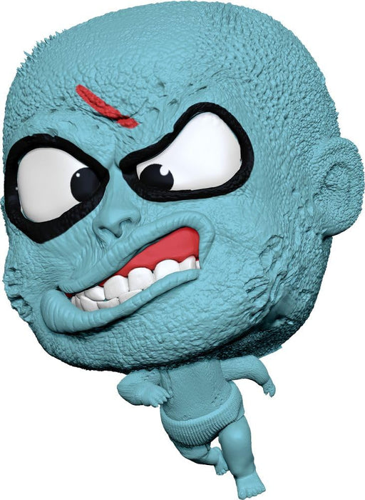 PUDGY - SPLATS HEAD Blue Monster