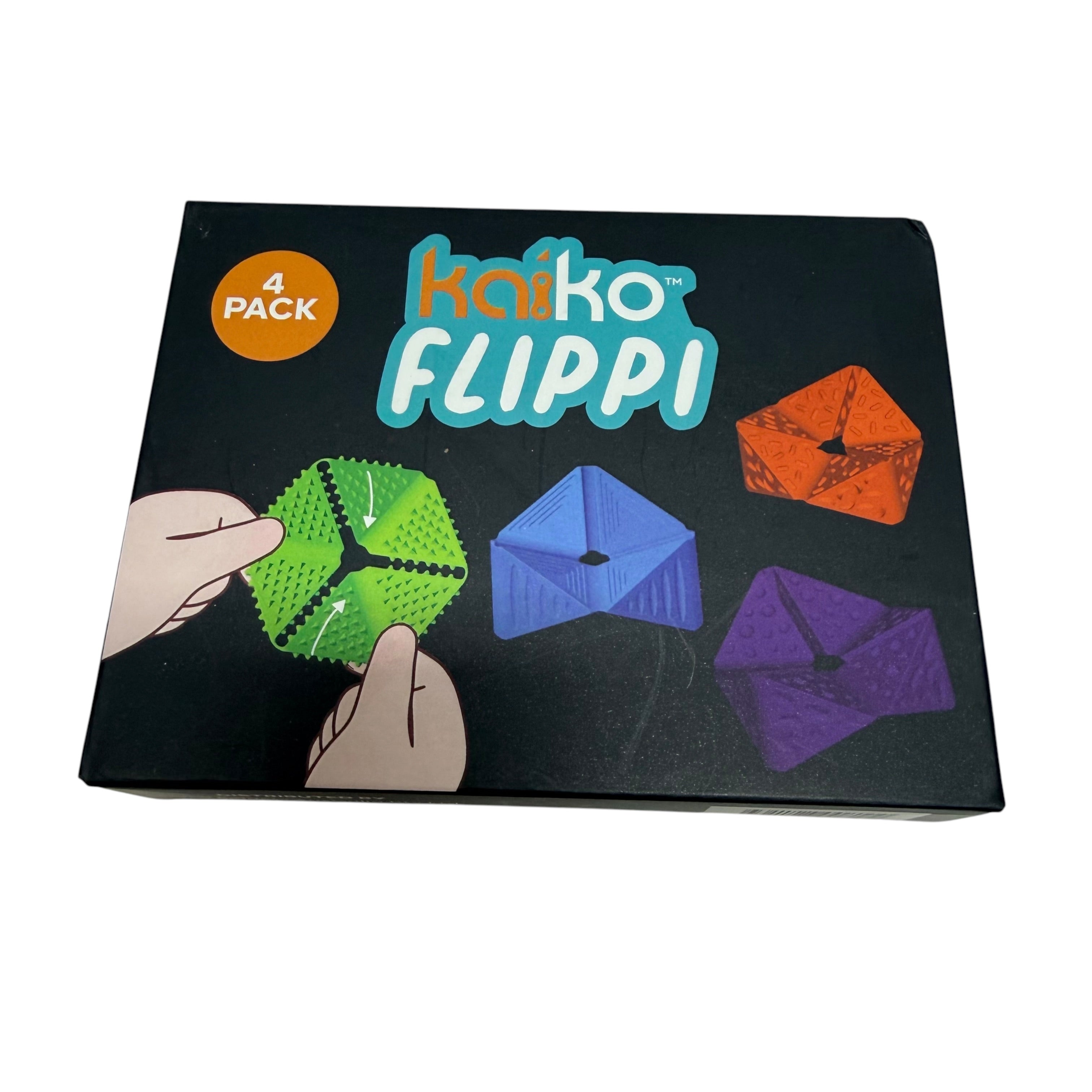 FLIPPI – Infinite Flip Sensory Tools by Kaiko – 4 Pack