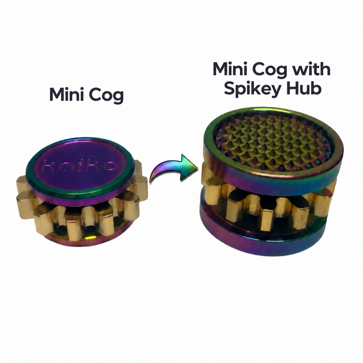 Spikey Spinner Hub - Accessory for Kaiko Spinners