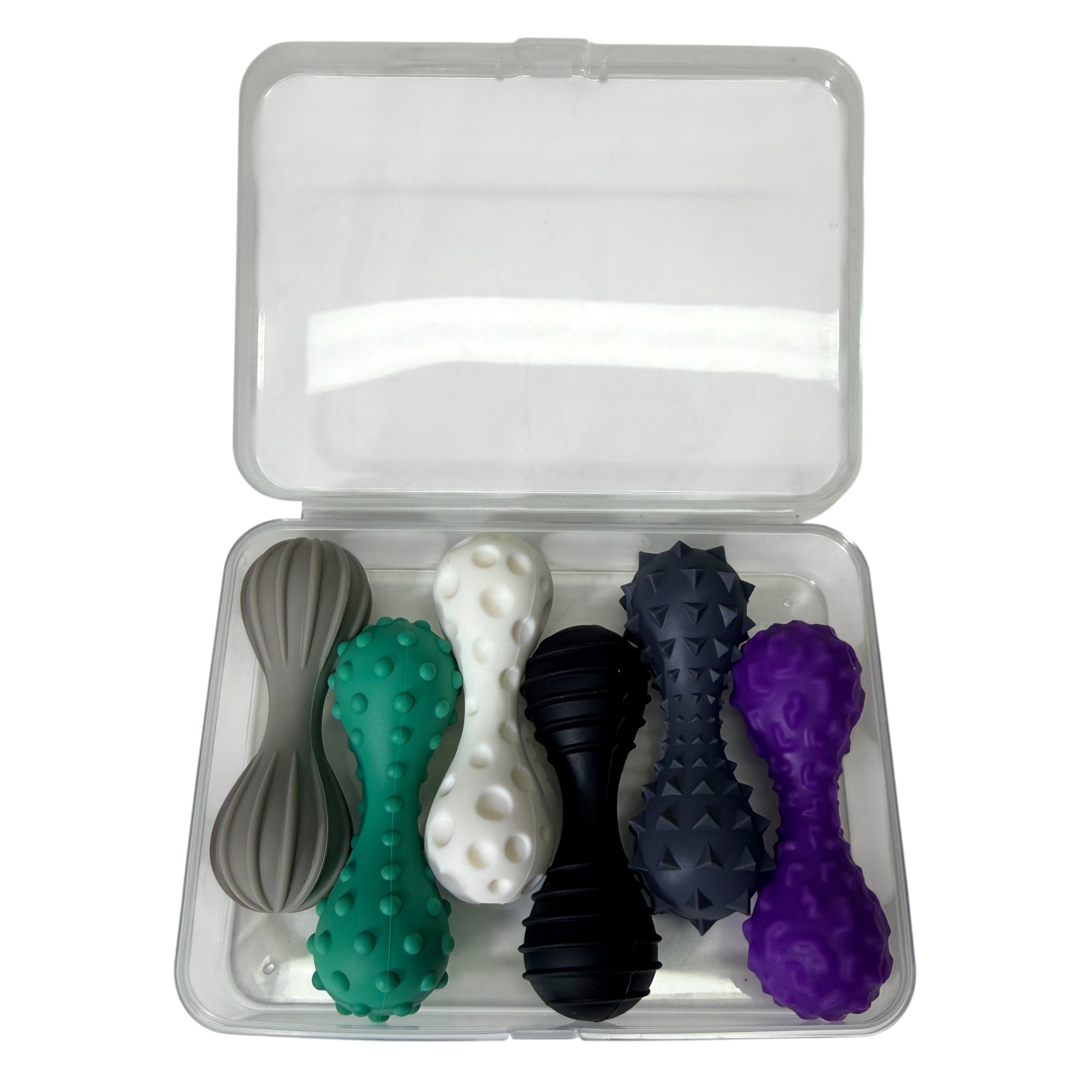 FLEXI – Textured Silicone Sensory Tools by Kaiko – 6 Pack