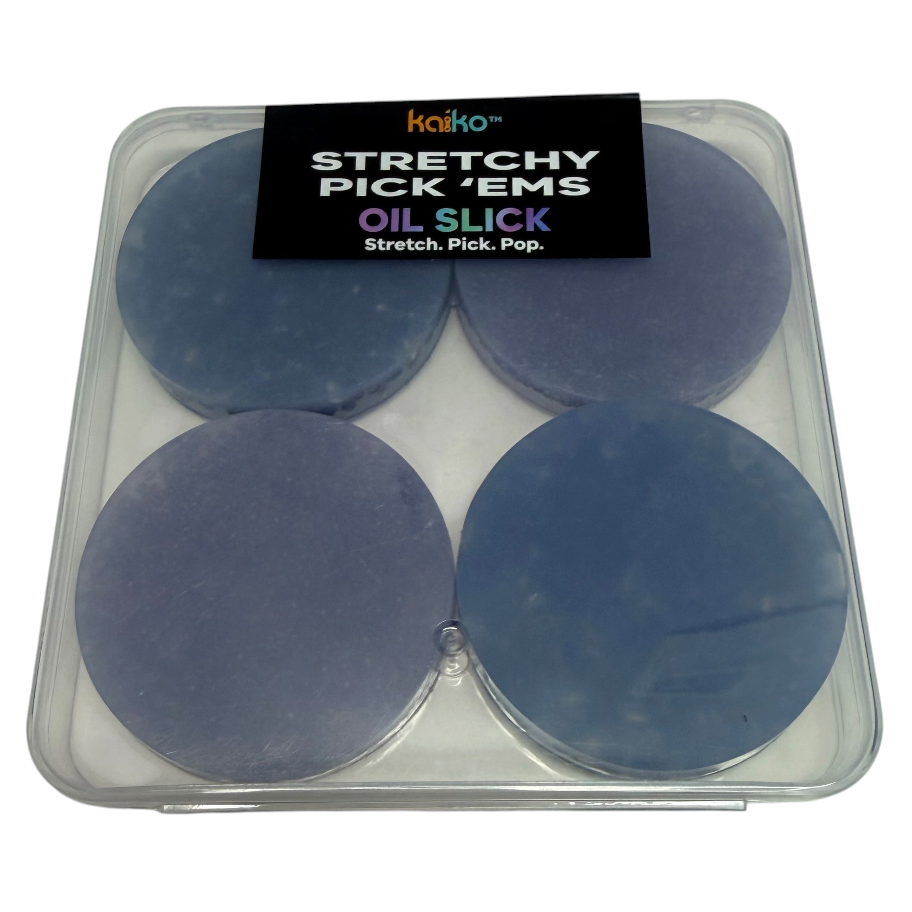Oil Slick Stretchy Pick ’Ems - Set of 4