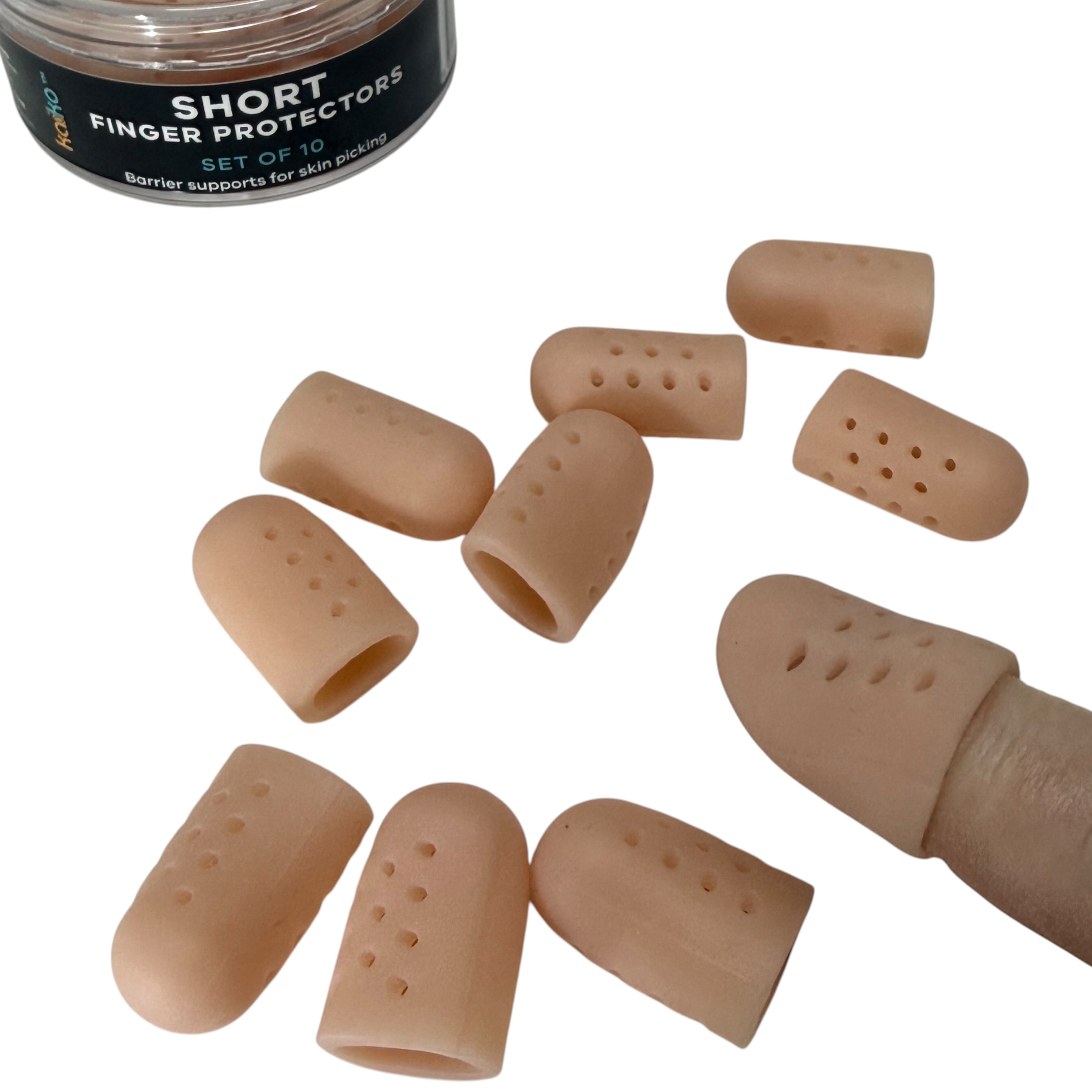 Short Finger Protectors – Set of 10