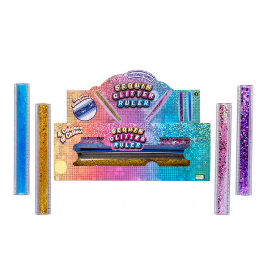 Ruler - Sequin Glitter Visual Stim Tool