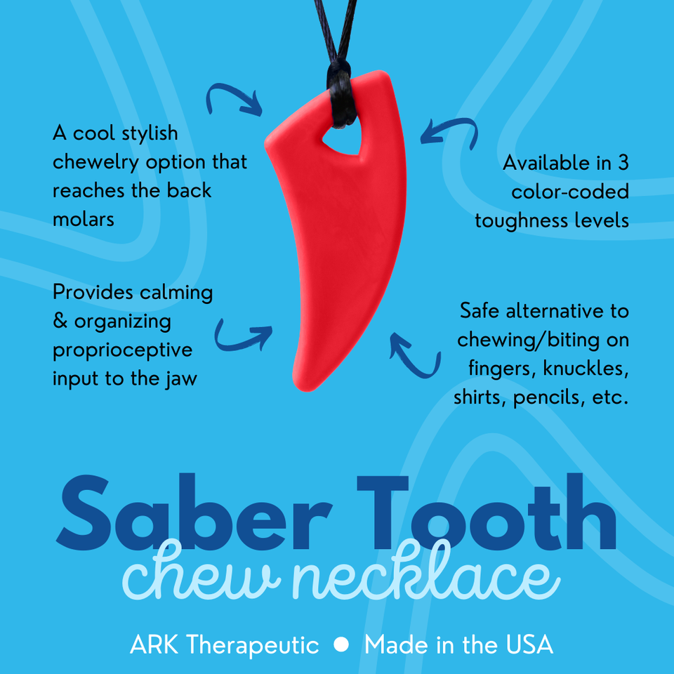 ARK SABER TOOTH Chew Necklace