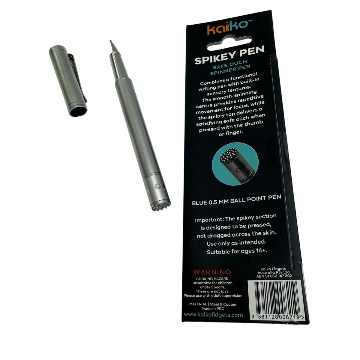 Spikey Spinner Pen by Kaiko