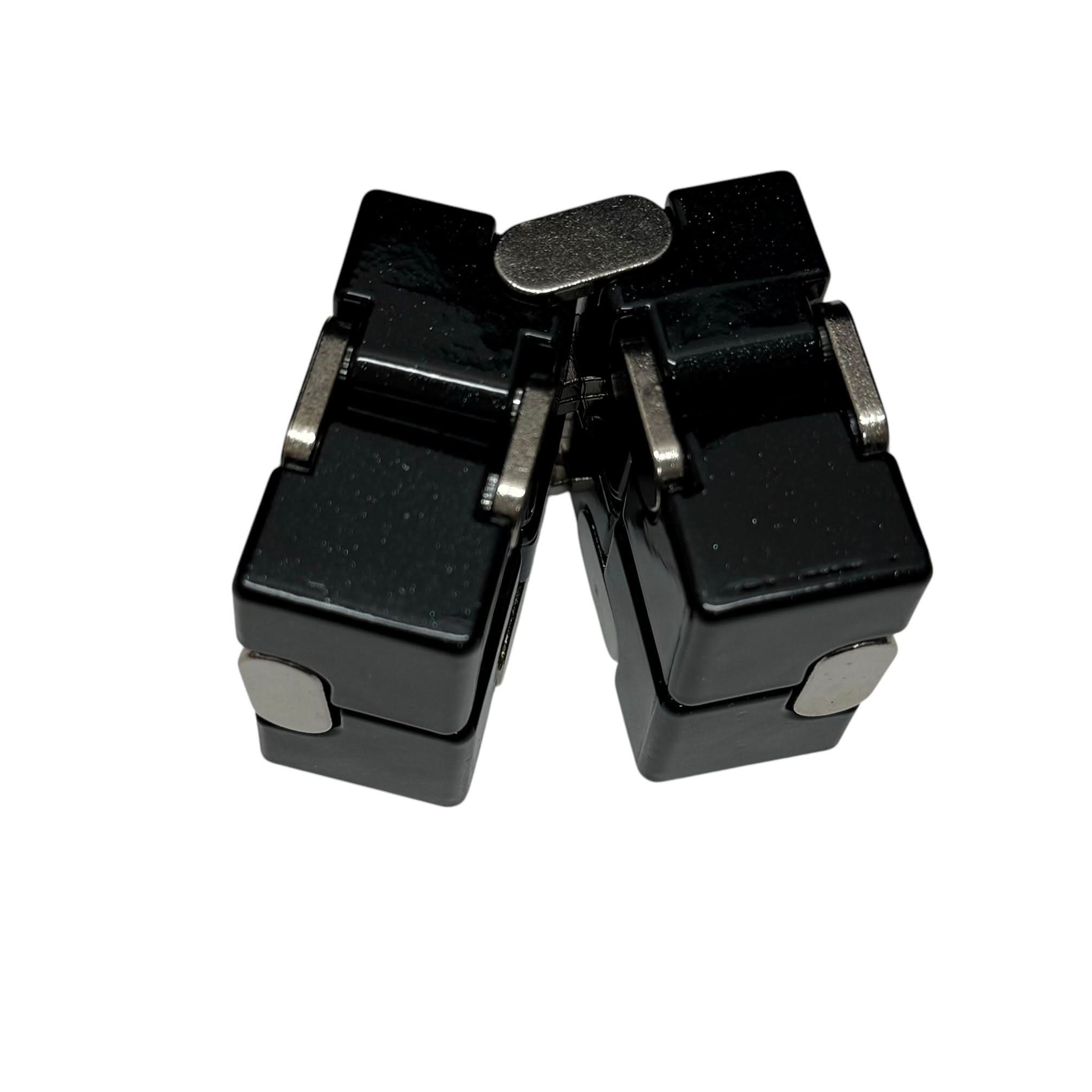 BLACK Metal Infinity Cube Fidget – Kaiko Fidgets Australia Pty Ltd