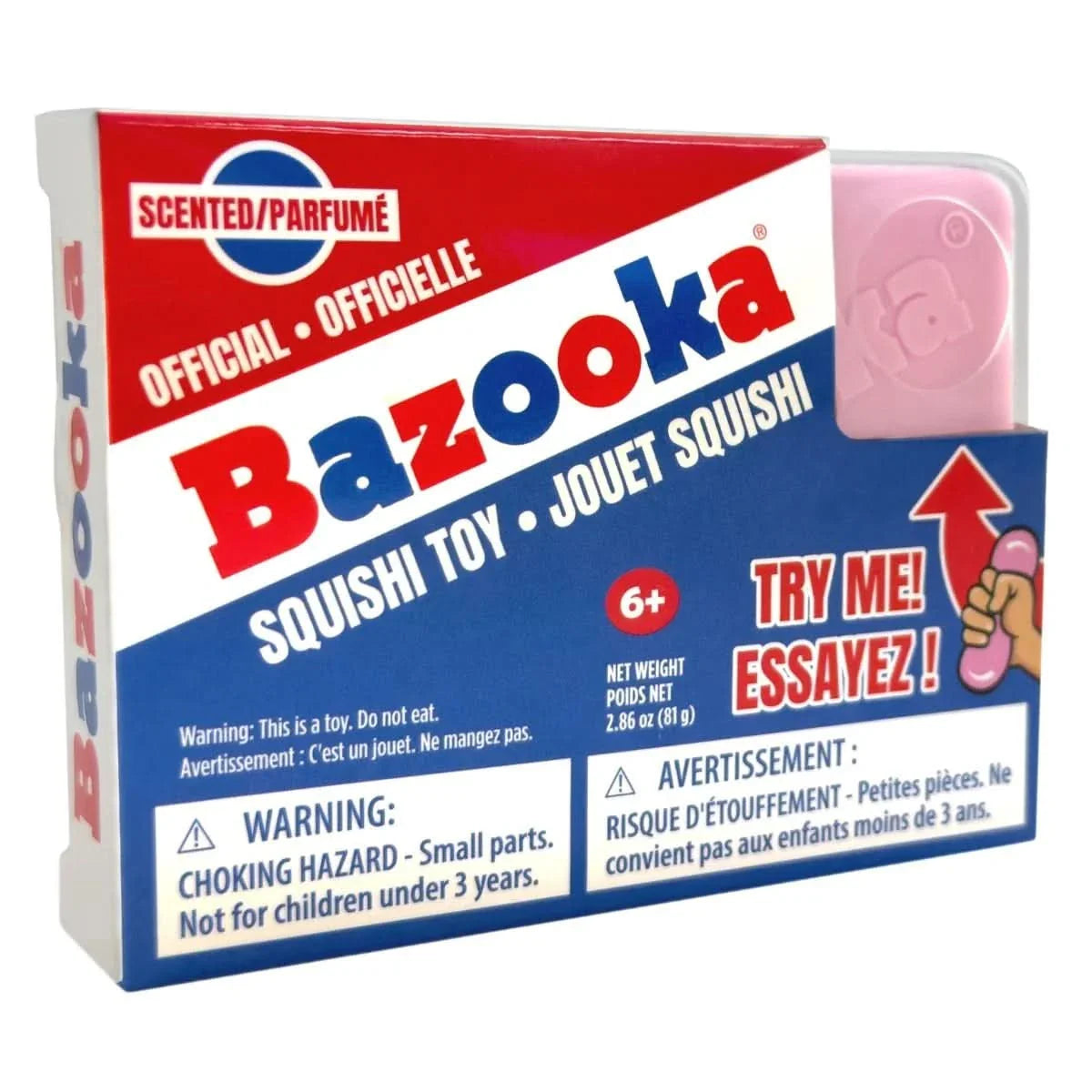 Bazooka Joe Bubble Gum Scented Squishy