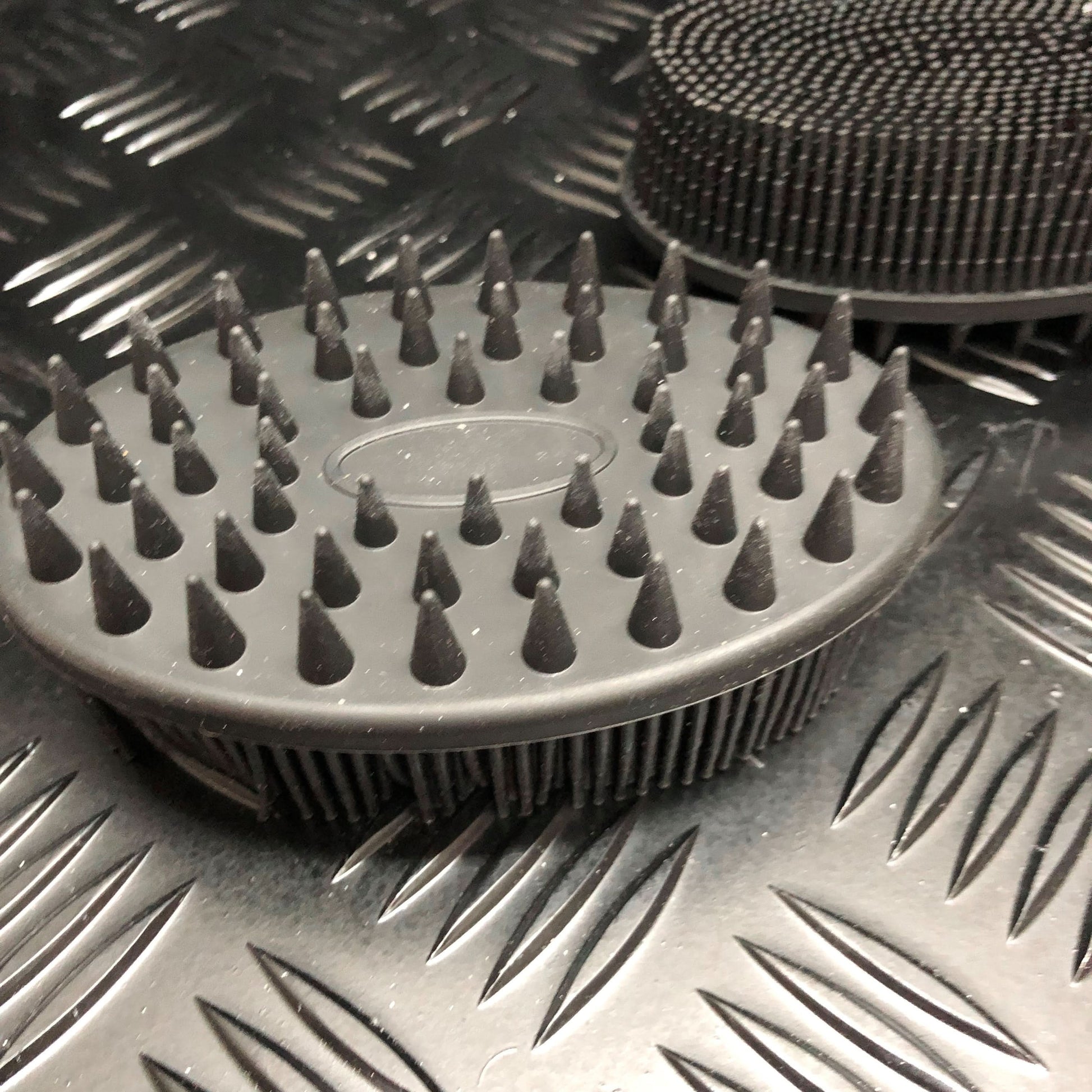 Black Tactile Sensory Brush