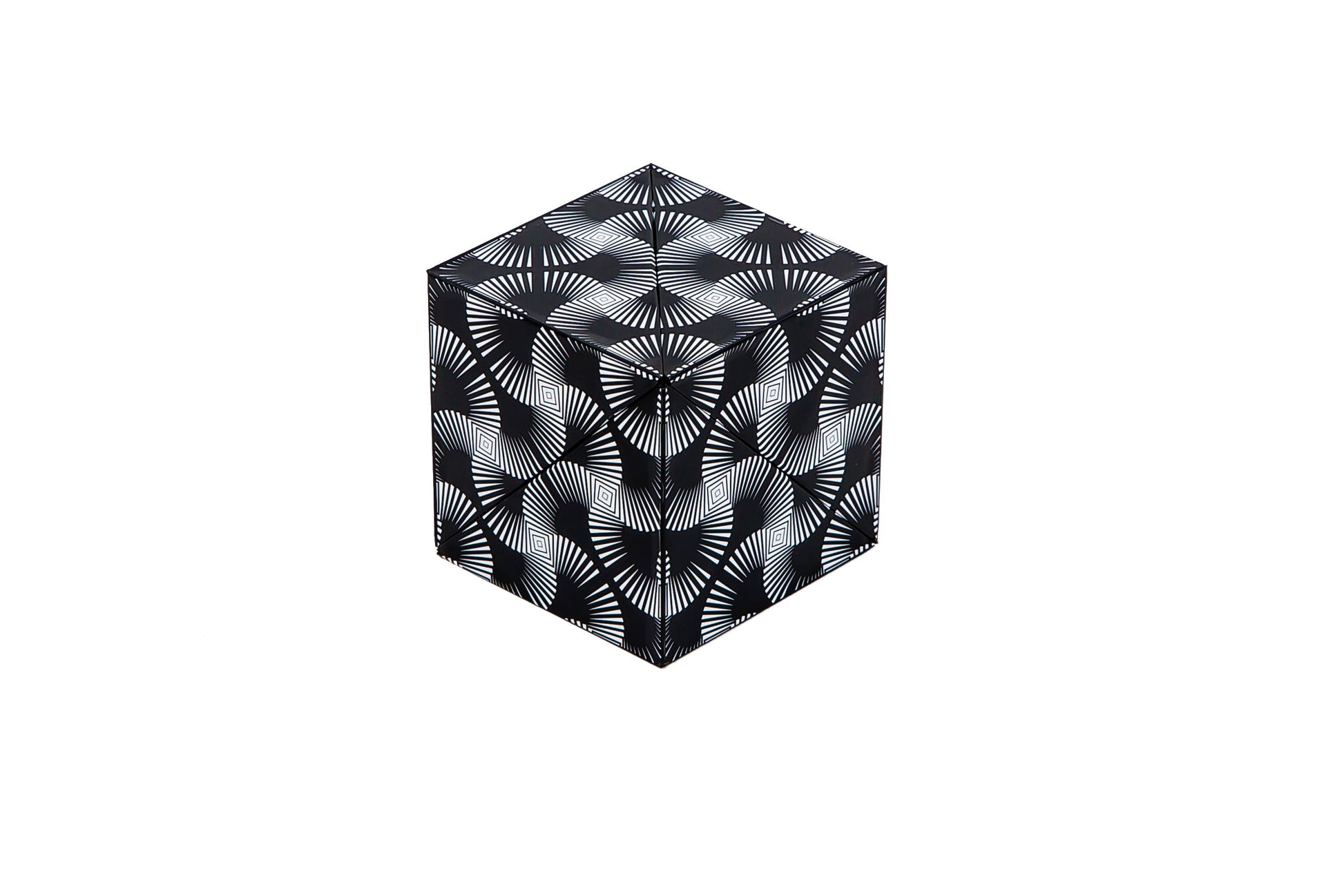 Black & White Shashibo Magnetic Puzzle Cube