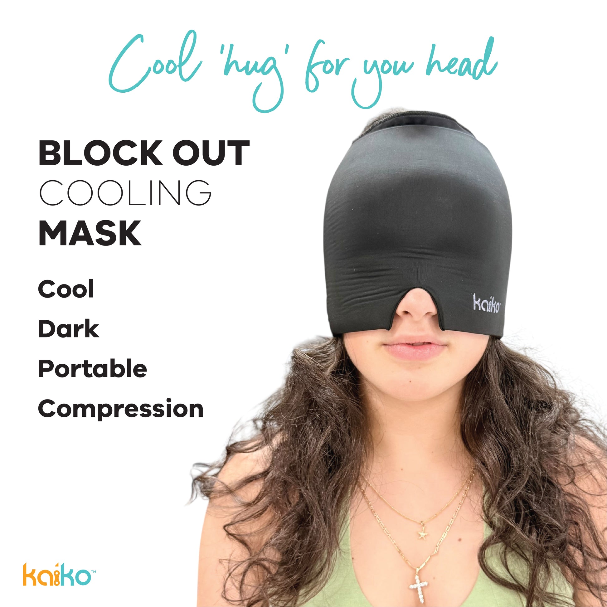 Block Out Cooling Head Mask