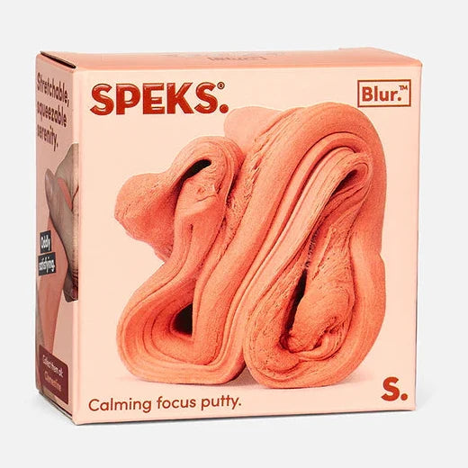 Clementine Blur Speks Calming Focus Putty
