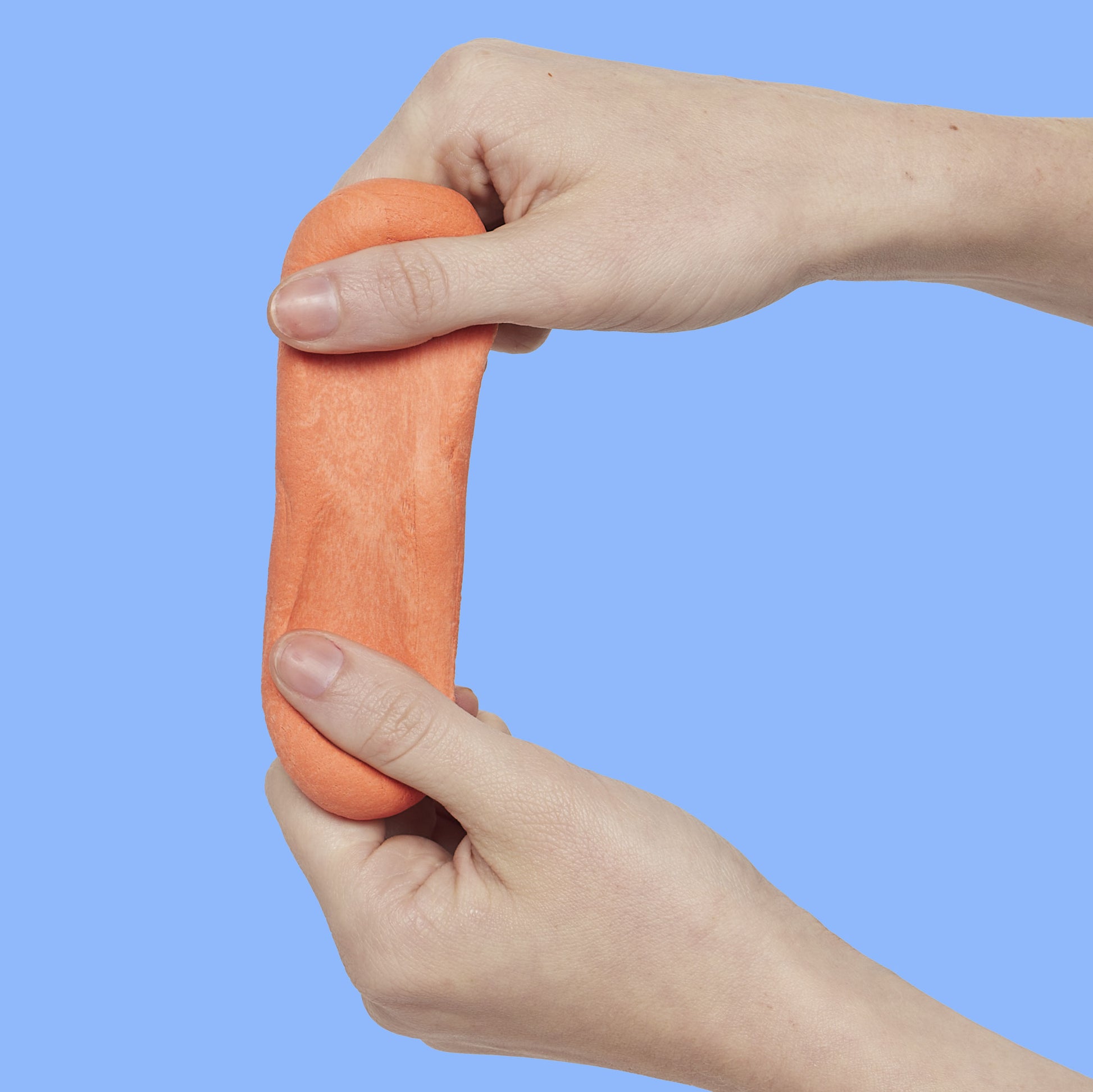 Clementine Blur Speks Calming Focus Putty