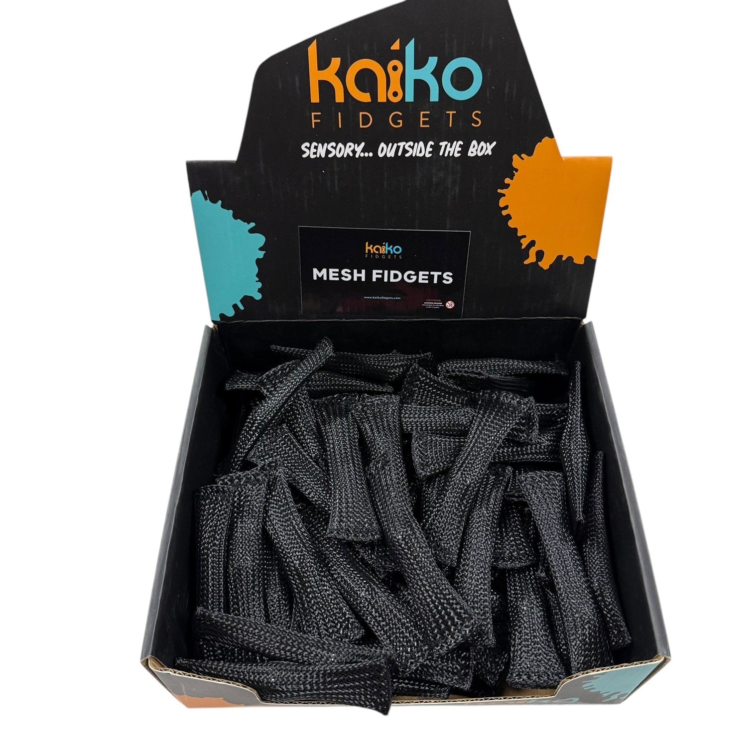 Box of 80 Marble Mesh Fidgets - Loose BULK Set