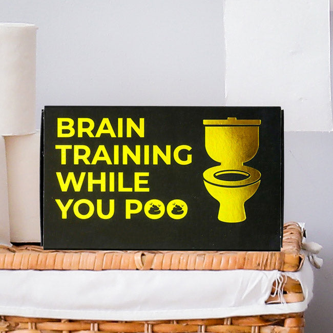 BRAIN TRAINING While You Poo Cards