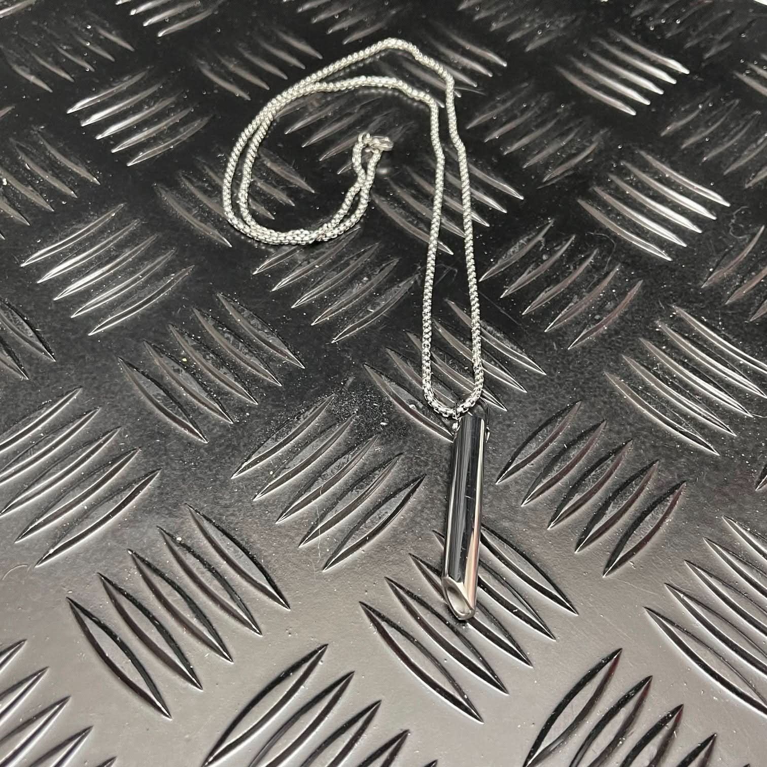 Breath Tool 304 grade Stainless Steel - Mindful Breathing Unisex Necklace