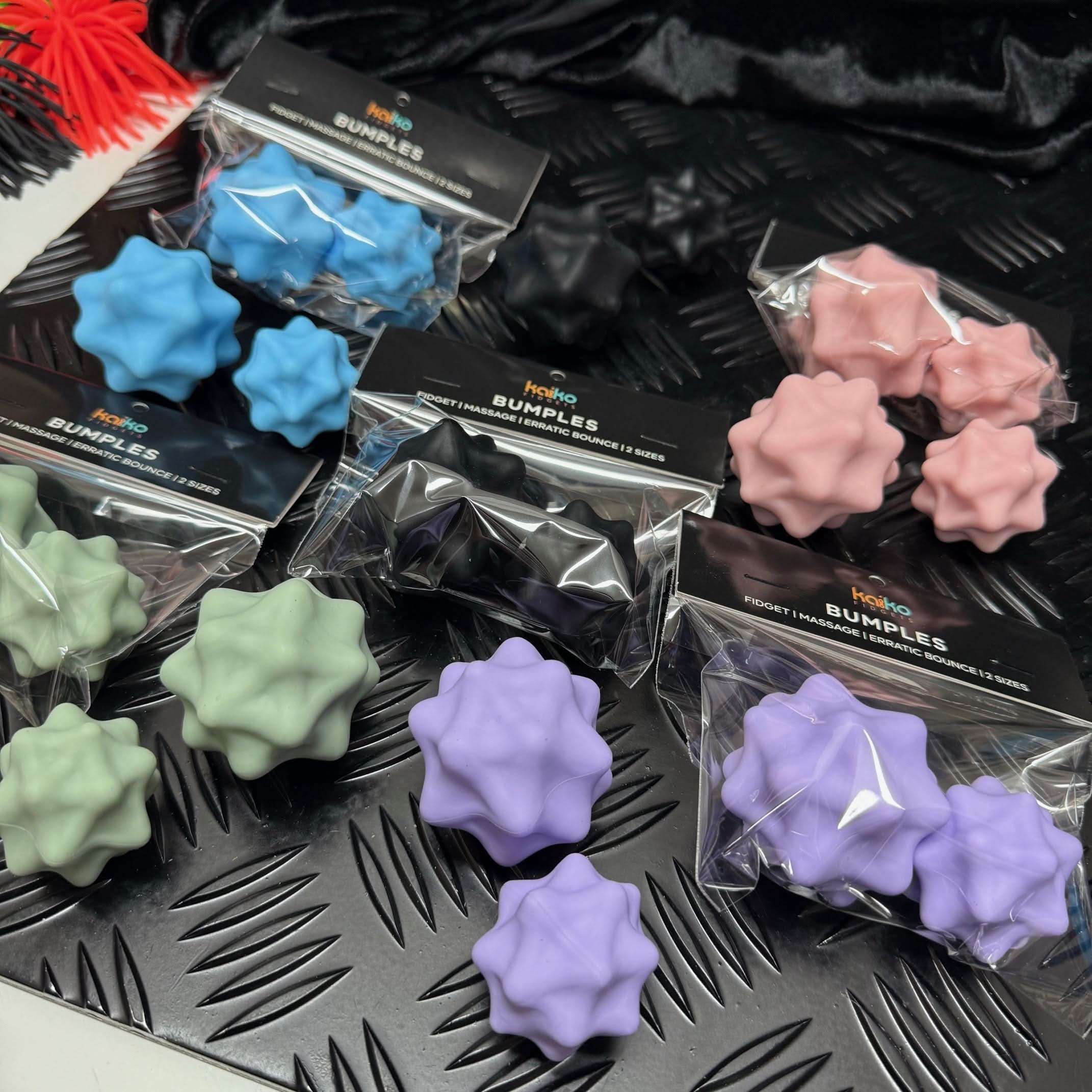 Bumples - Twin Pack | Fidget, Massage tool & Erratic Bouce