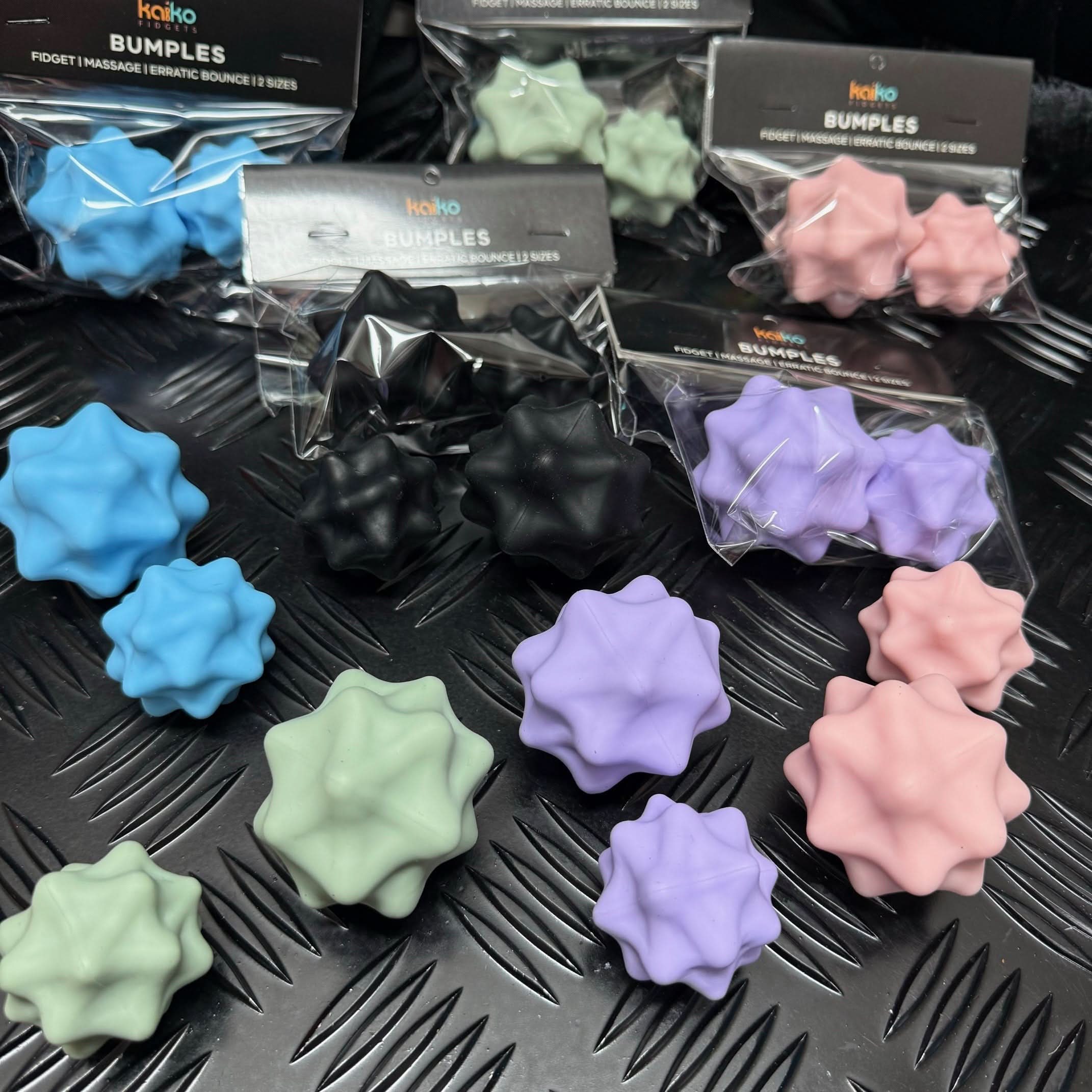 Bumples - Twin Pack | Fidget, Massage tool & Erratic Bouce