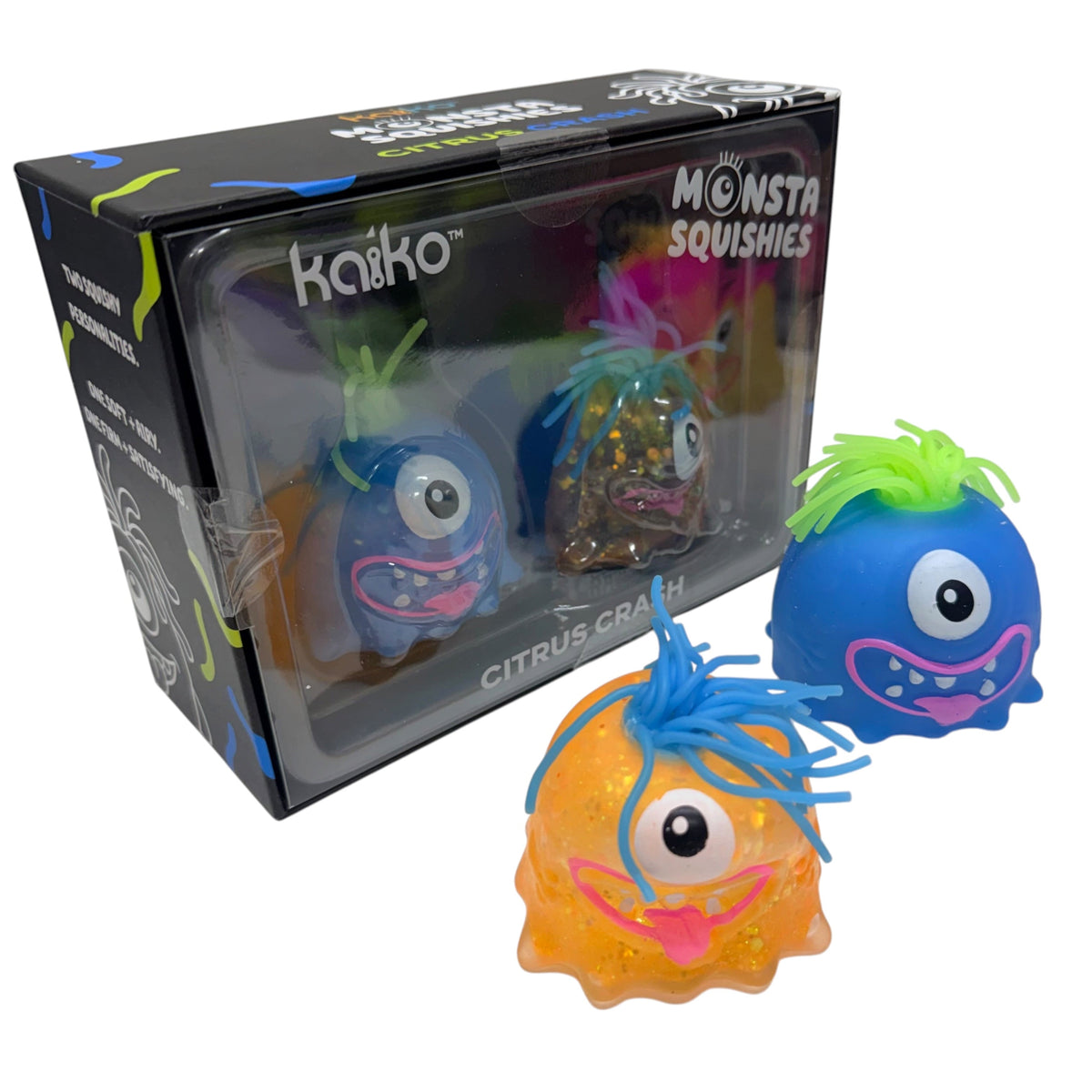 Citrus Crash Monsta Squishies – Twin Set