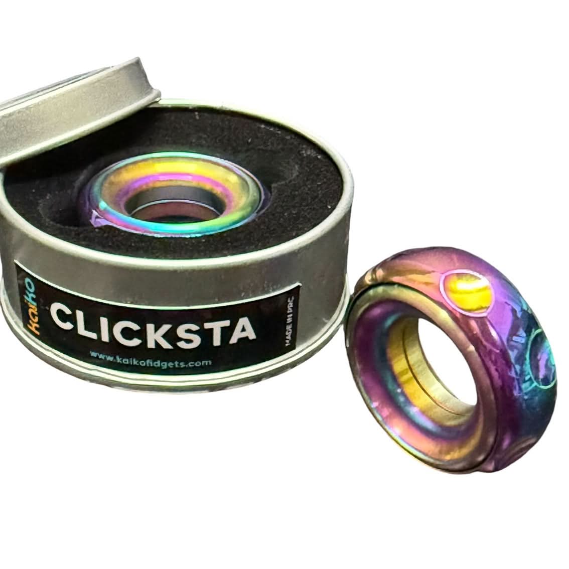 CLICKSTA Spin Ring Fidget – Kaiko Fidgets Australia Pty Ltd