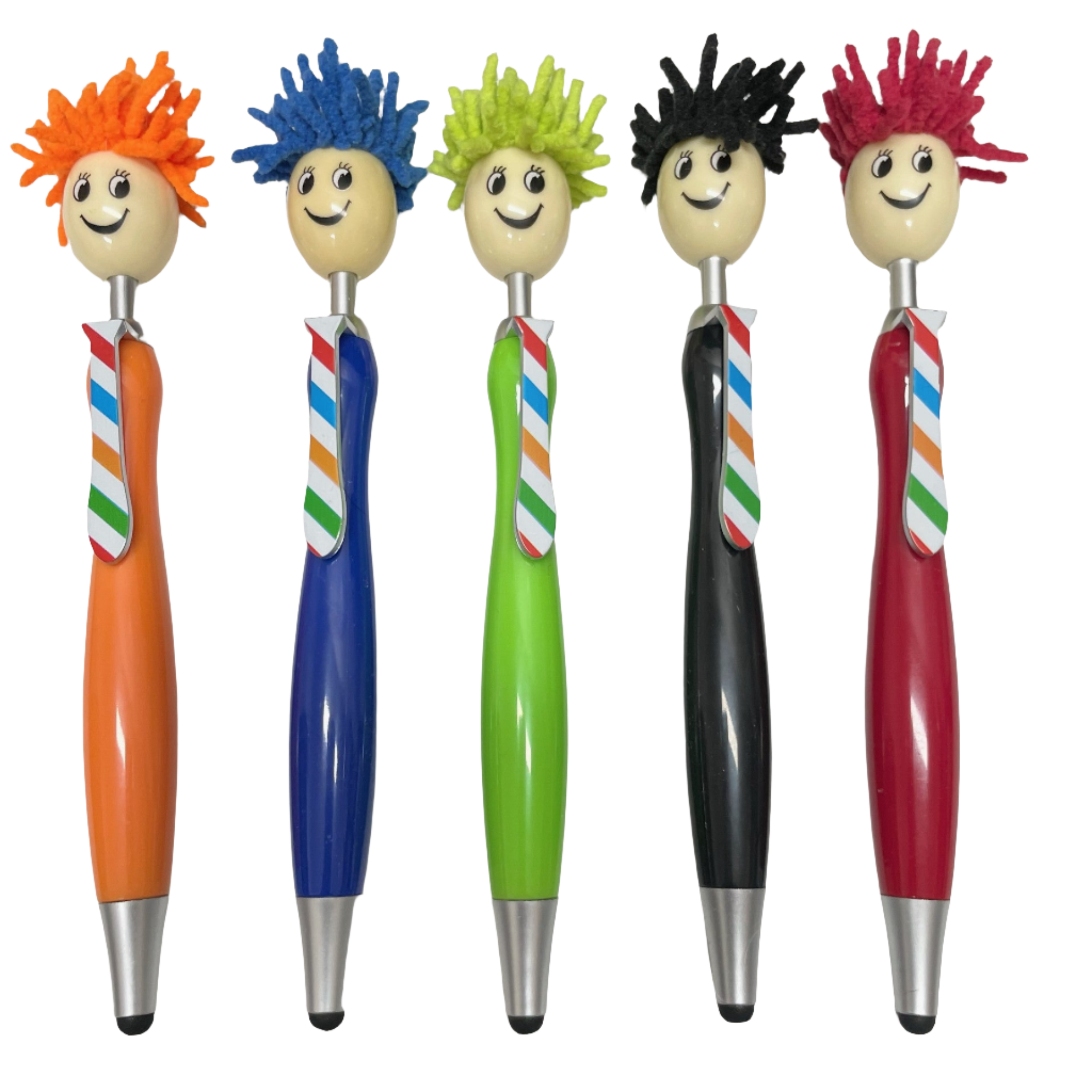 CRAZY HEAD Sensory Pen : 5 in 1 features – Kaiko Fidgets Australia Pty Ltd
