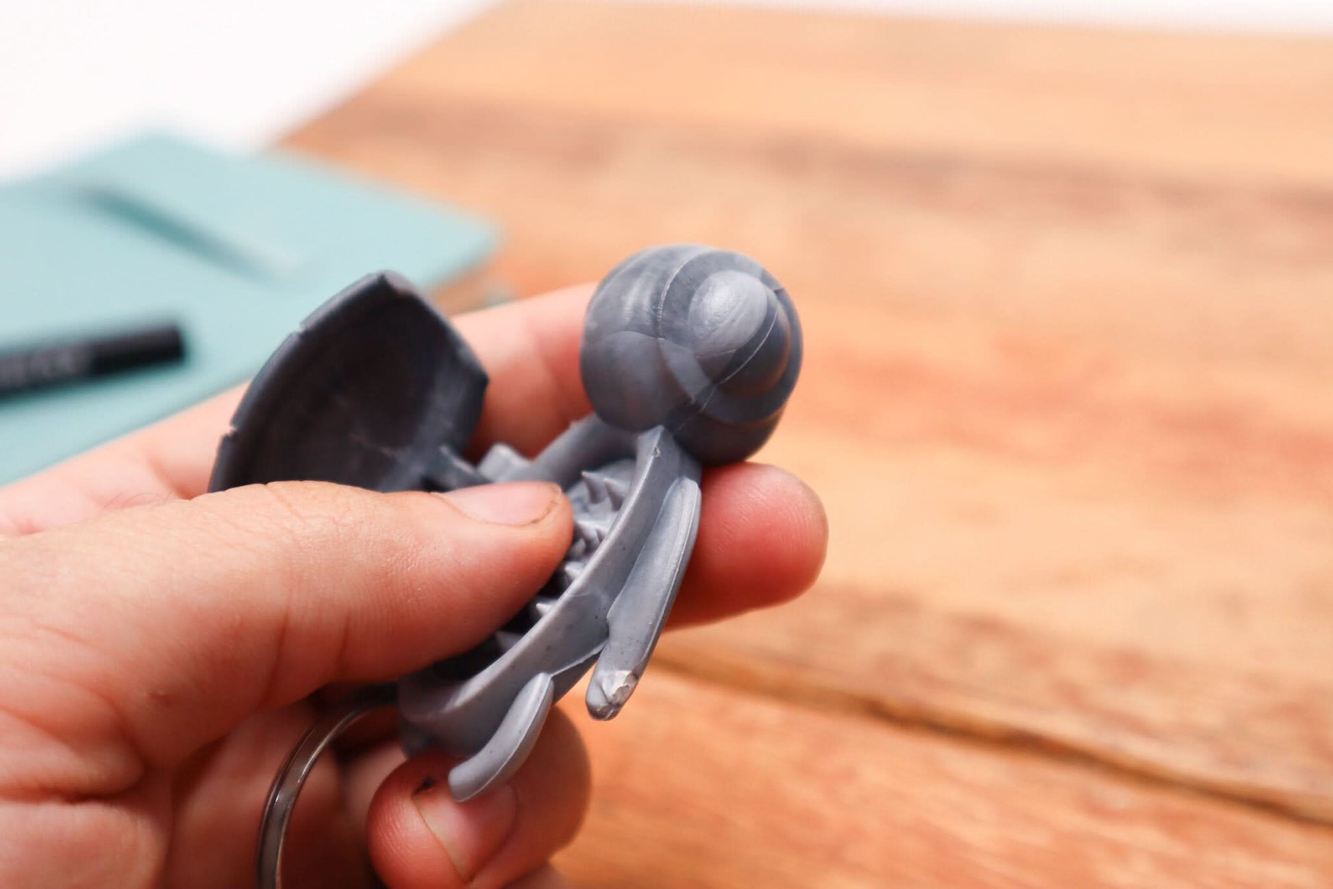 Calm Buddi Turtle Harm Minimisation Tool on Custom Kaiko Keyring