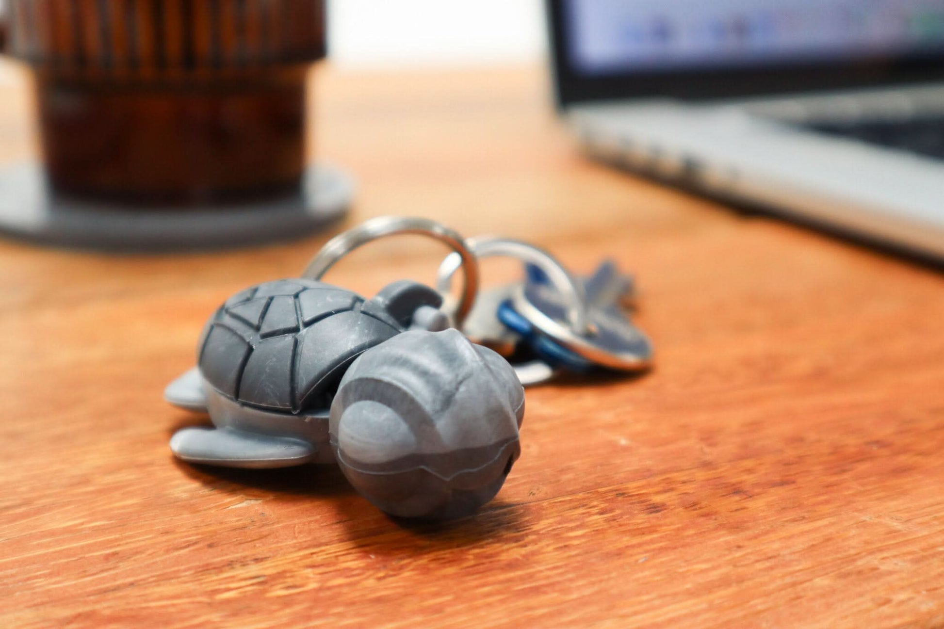 Calm Buddi Turtle Harm Minimisation Tool on Custom Kaiko Keyring