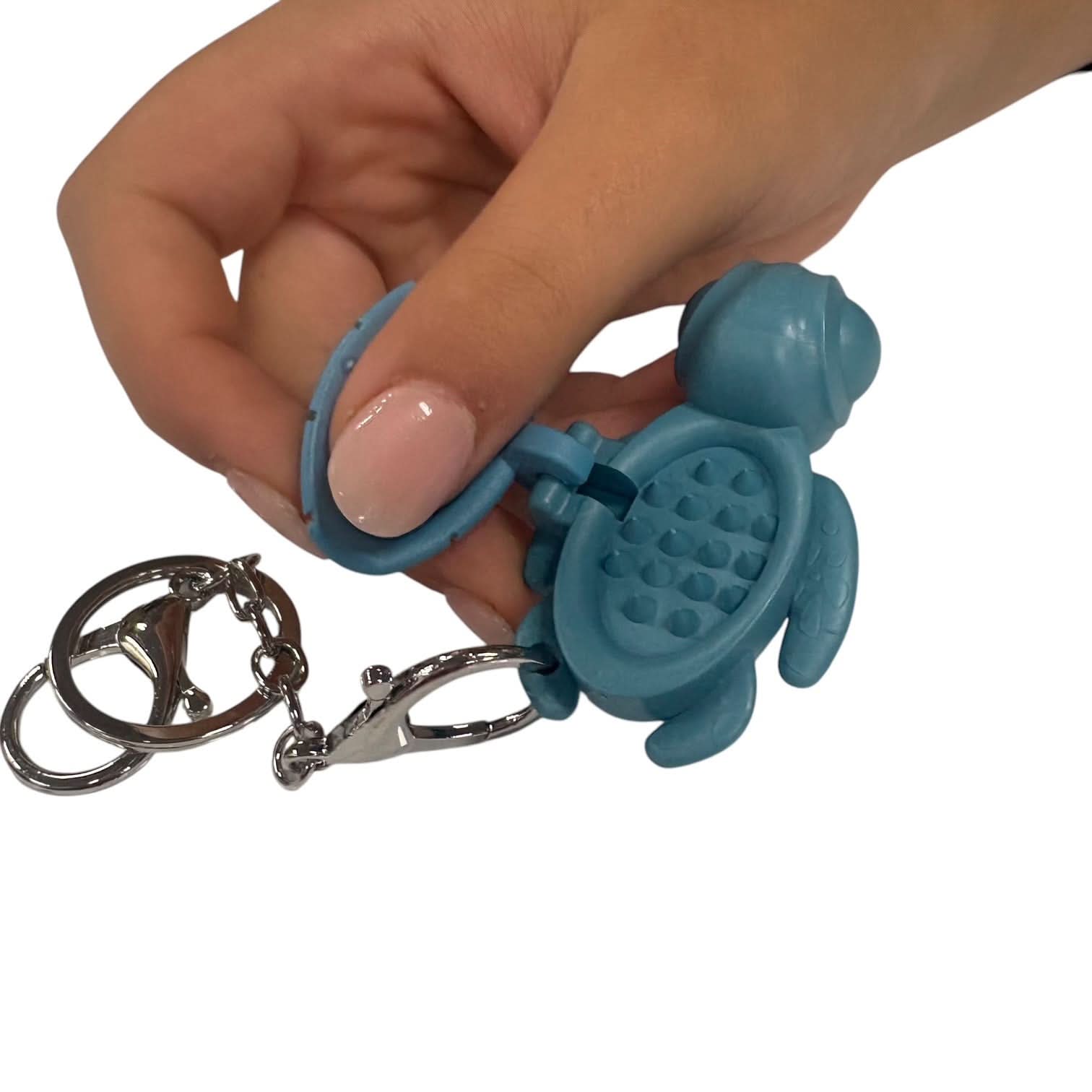 Calm Buddi Turtle Harm Minimisation Tool on Custom Kaiko Keyring