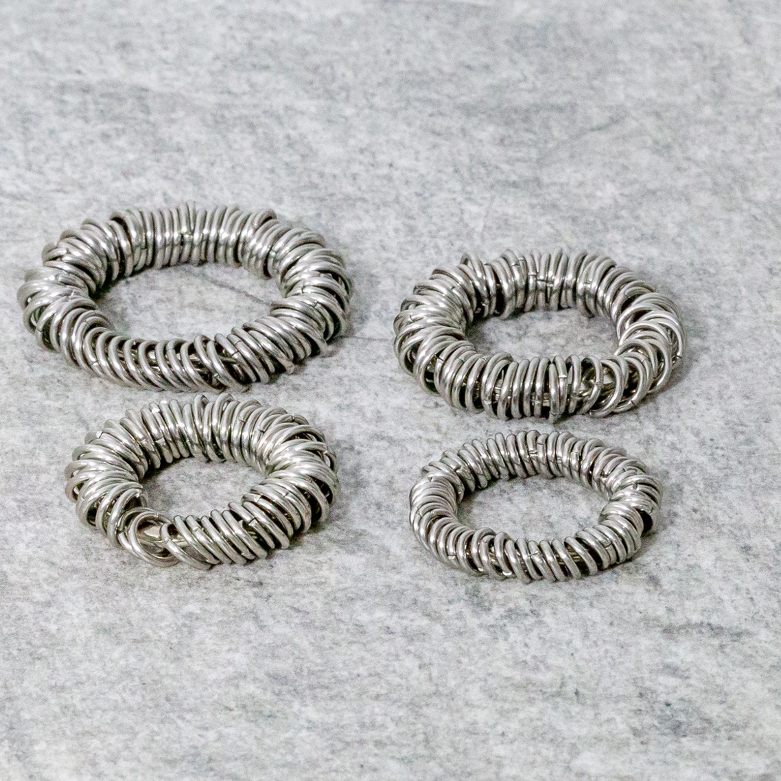 Metal Fidget Range - Millipede, Centipede & Megapede Sensory Supports by Kaiko
