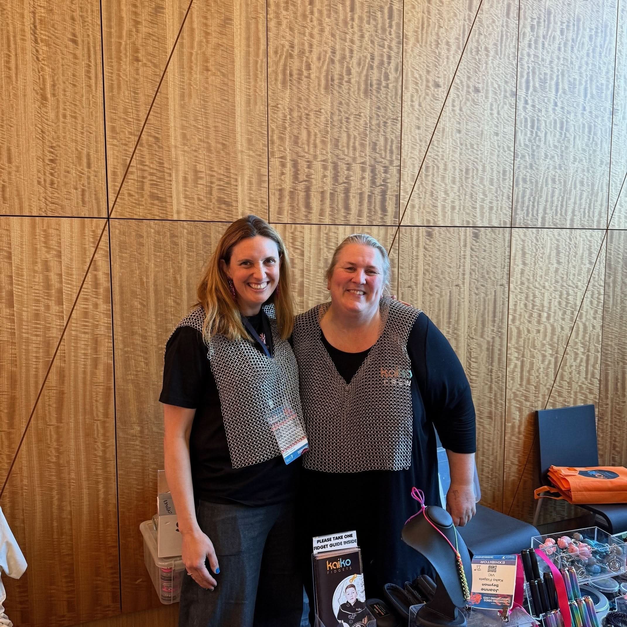 Chain Maille Hand Crafted Free Size Vest - For regulation, picking support and sensory input