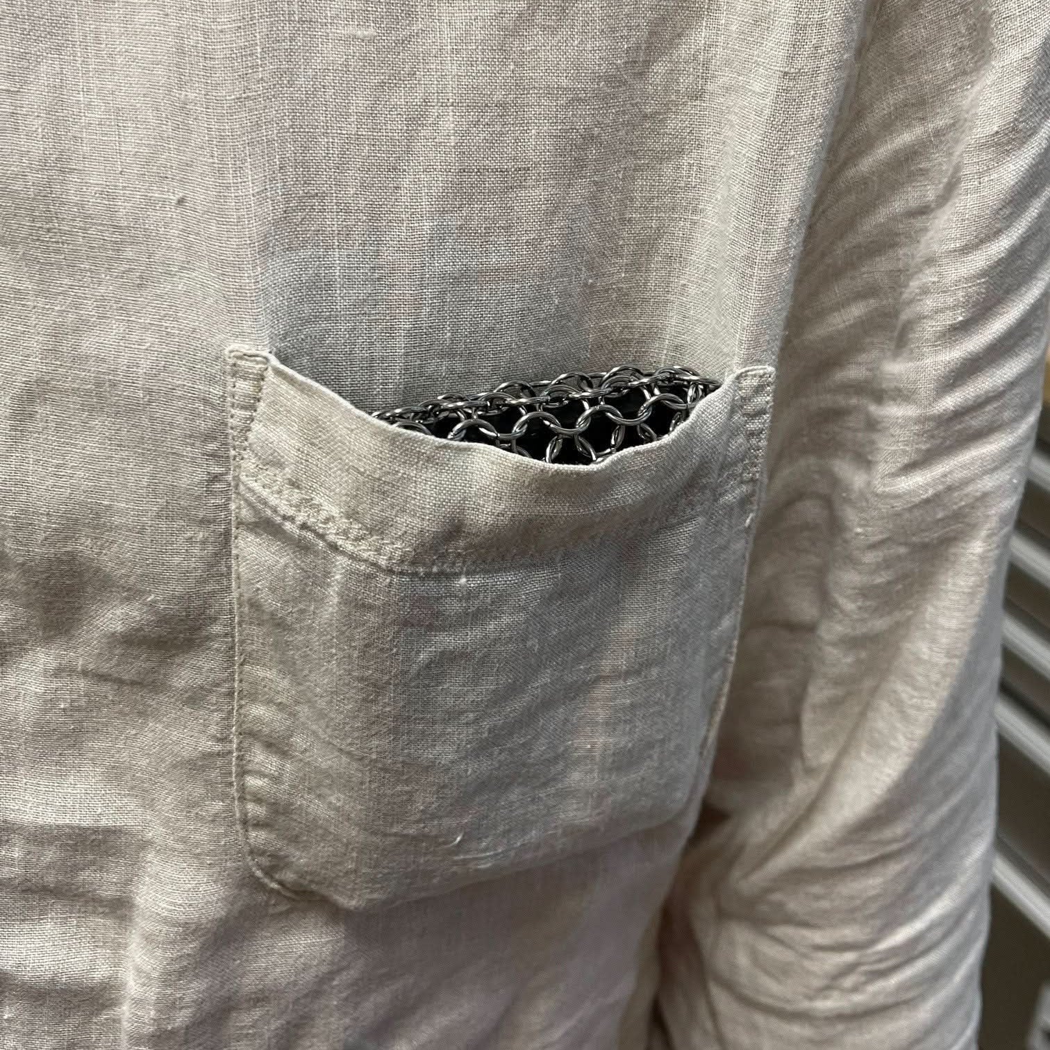 Chain Maille 'Picking' Squishy Pad