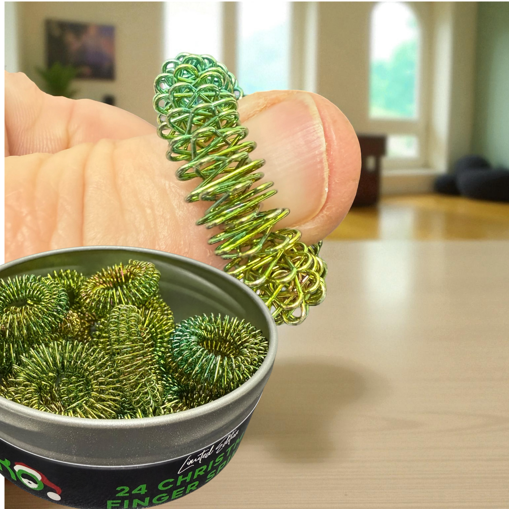 Christmas Spikeys - Set of 24 Limited Edition Finger Spikeys