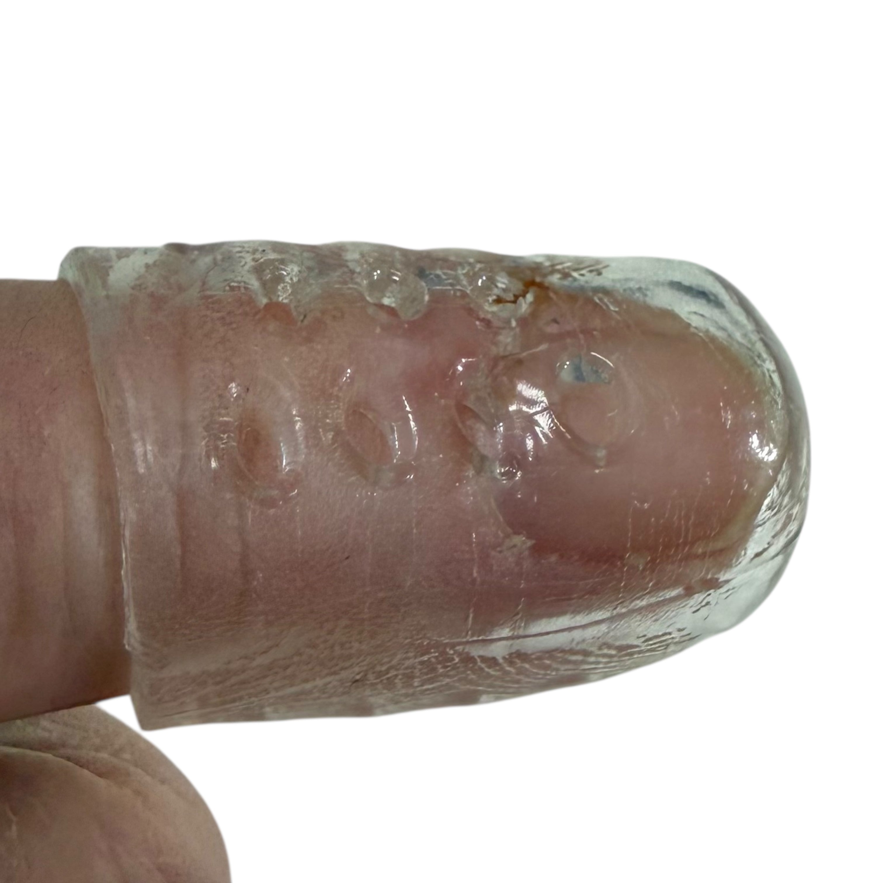 Clear Finger Protectors : Set of 10 – Finger or Toe Protectors and Picking Supports